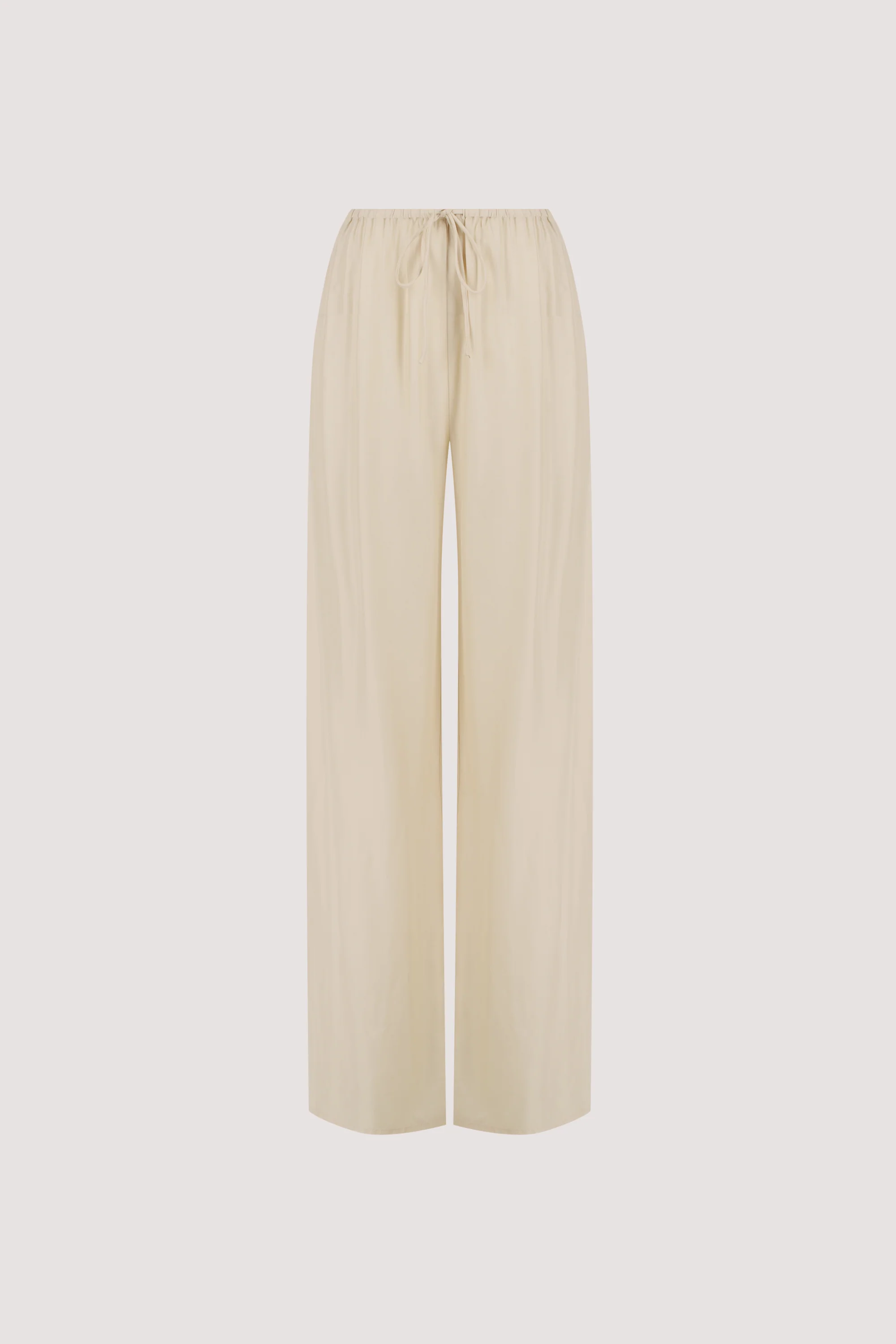 ADDIE STRAW CUPRO DRAWSTRING PANT - Image 8