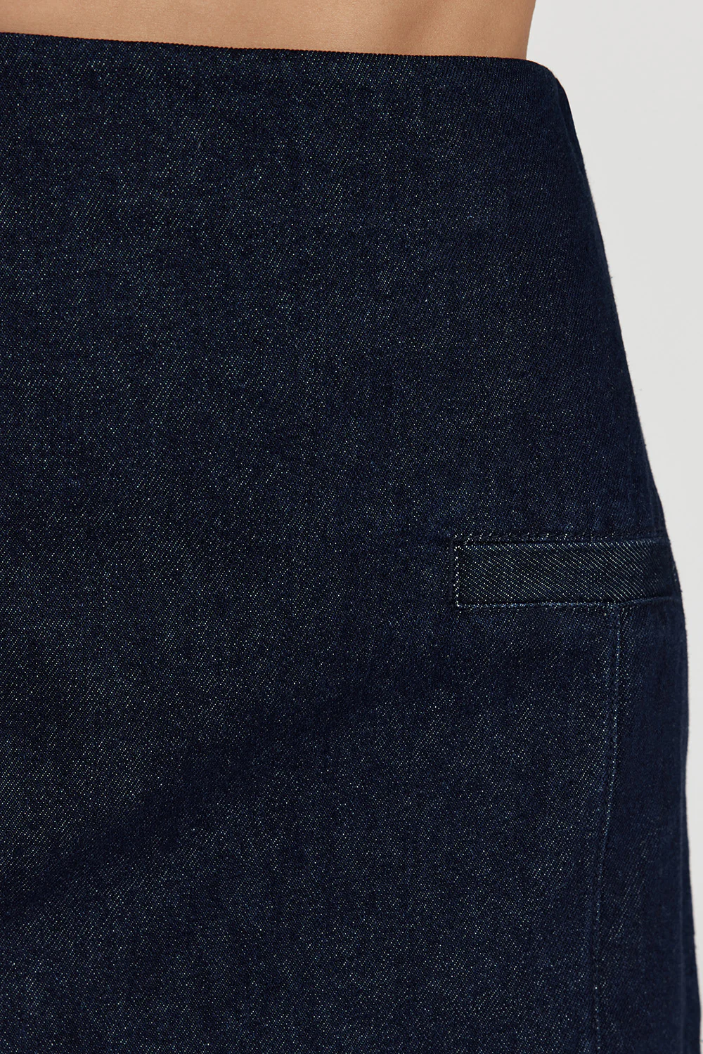 ALBERTA INDIGO TAILORED DENIM MINI SKIRT - Image 5