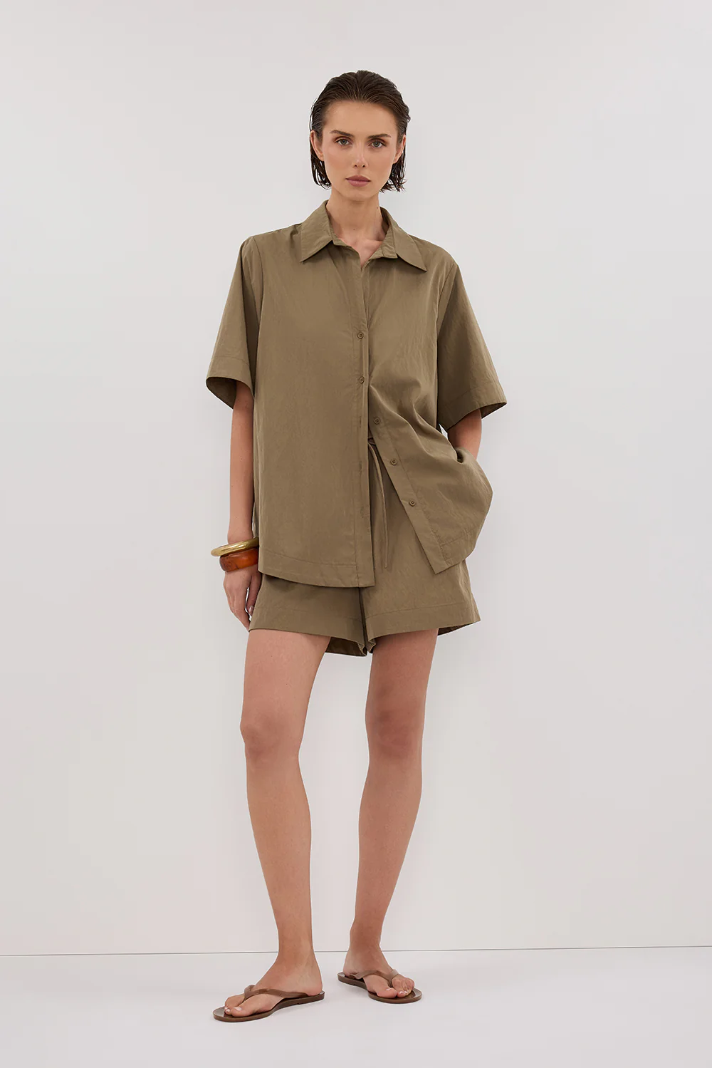 AMARA MOSS MODAL BLEND SHIRT