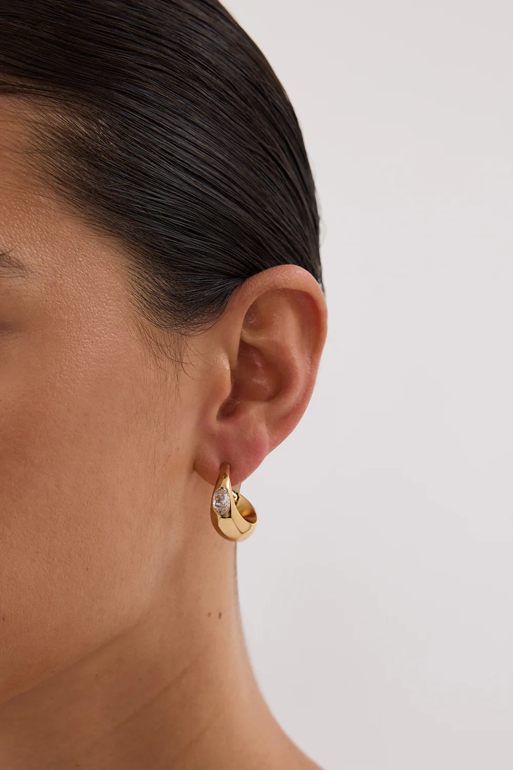 AMBER SCEATS ANSEL EARRING GOLD - Image 3