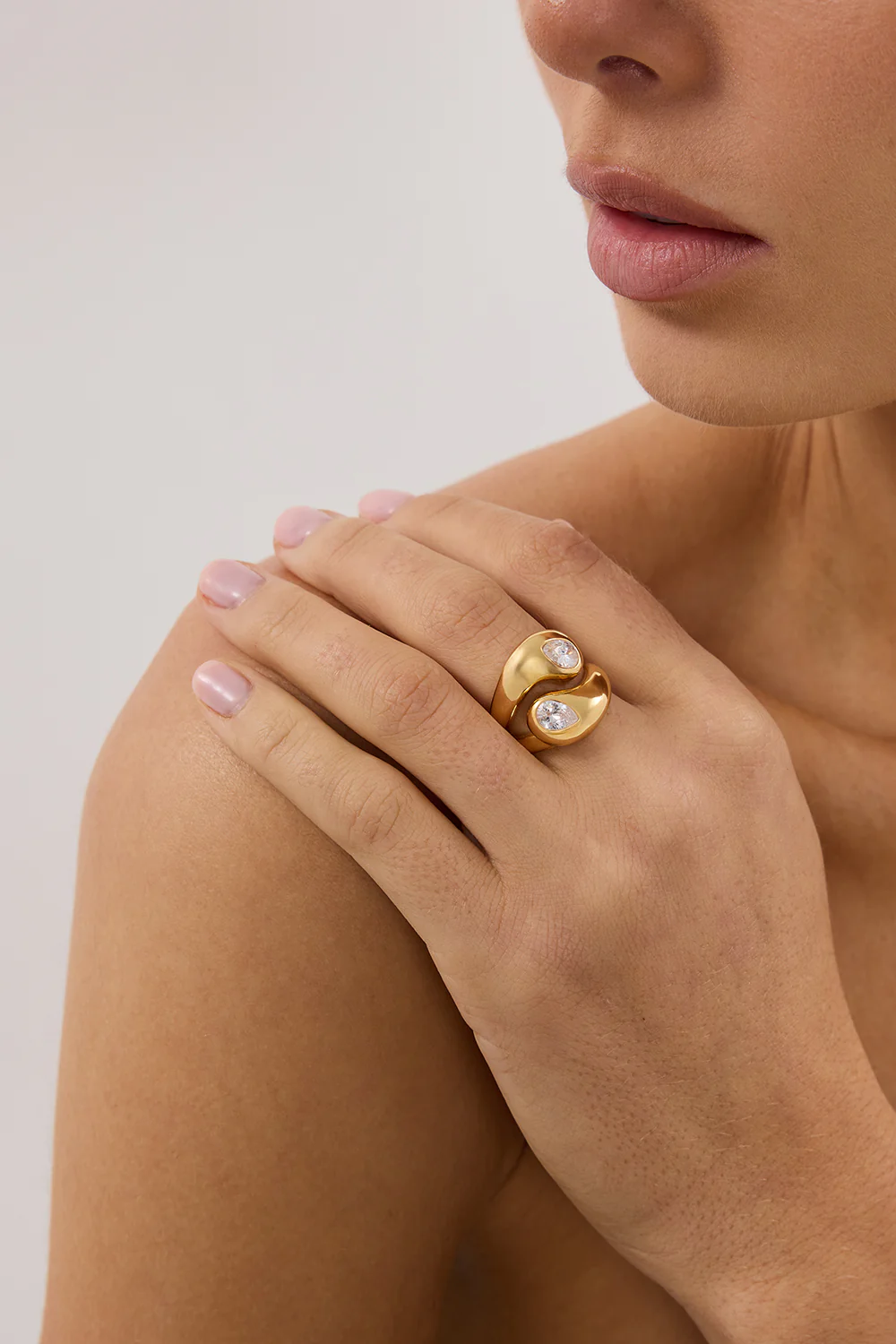 AMBER SCEATS BLOSSOM RING - Image 2
