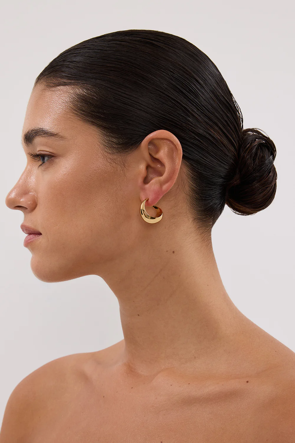 AMBER SCEATS ZANE EARRING GOLD - Image 4