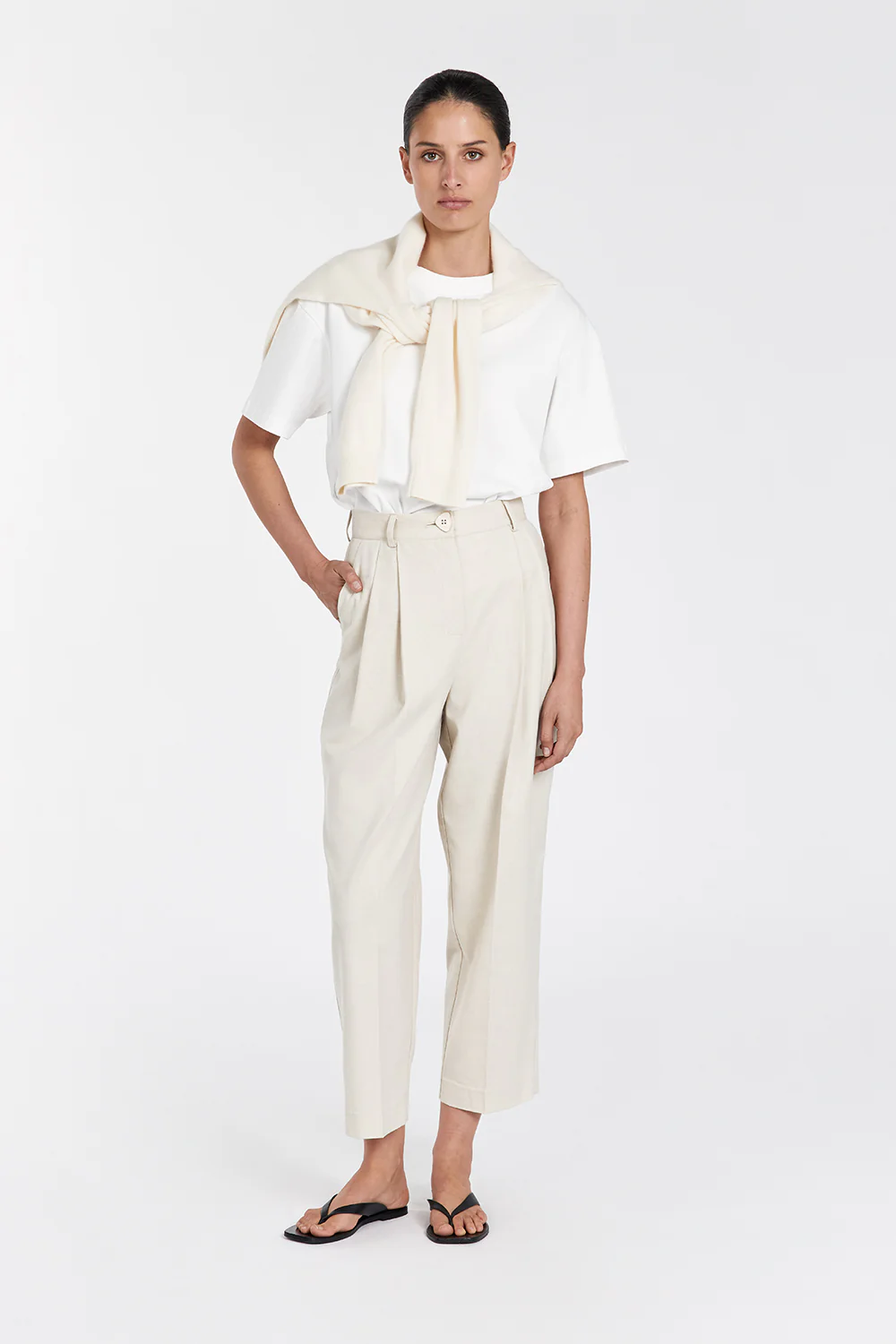 AMSTERDAM SAND SUIT PANT - Image 4