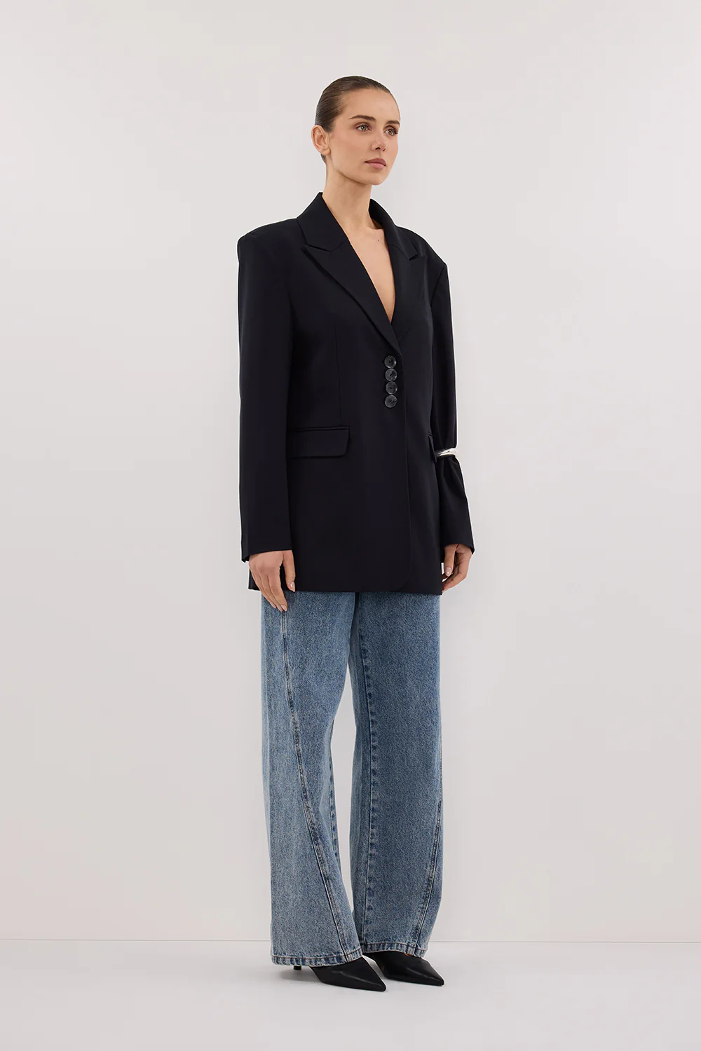 ANDIE INK OVERSIZED BLAZER - Image 3