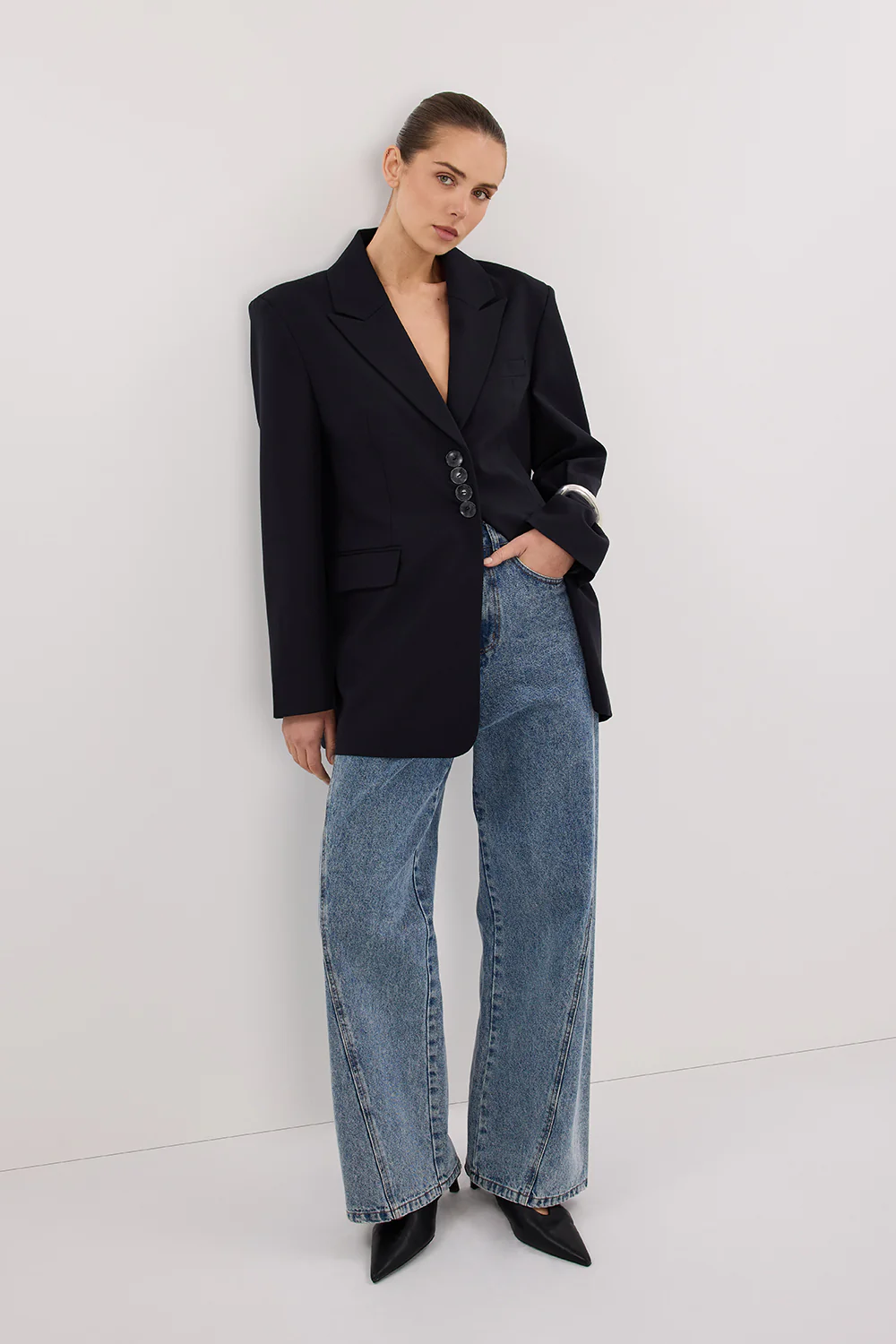 ANDIE INK OVERSIZED BLAZER - Image 6