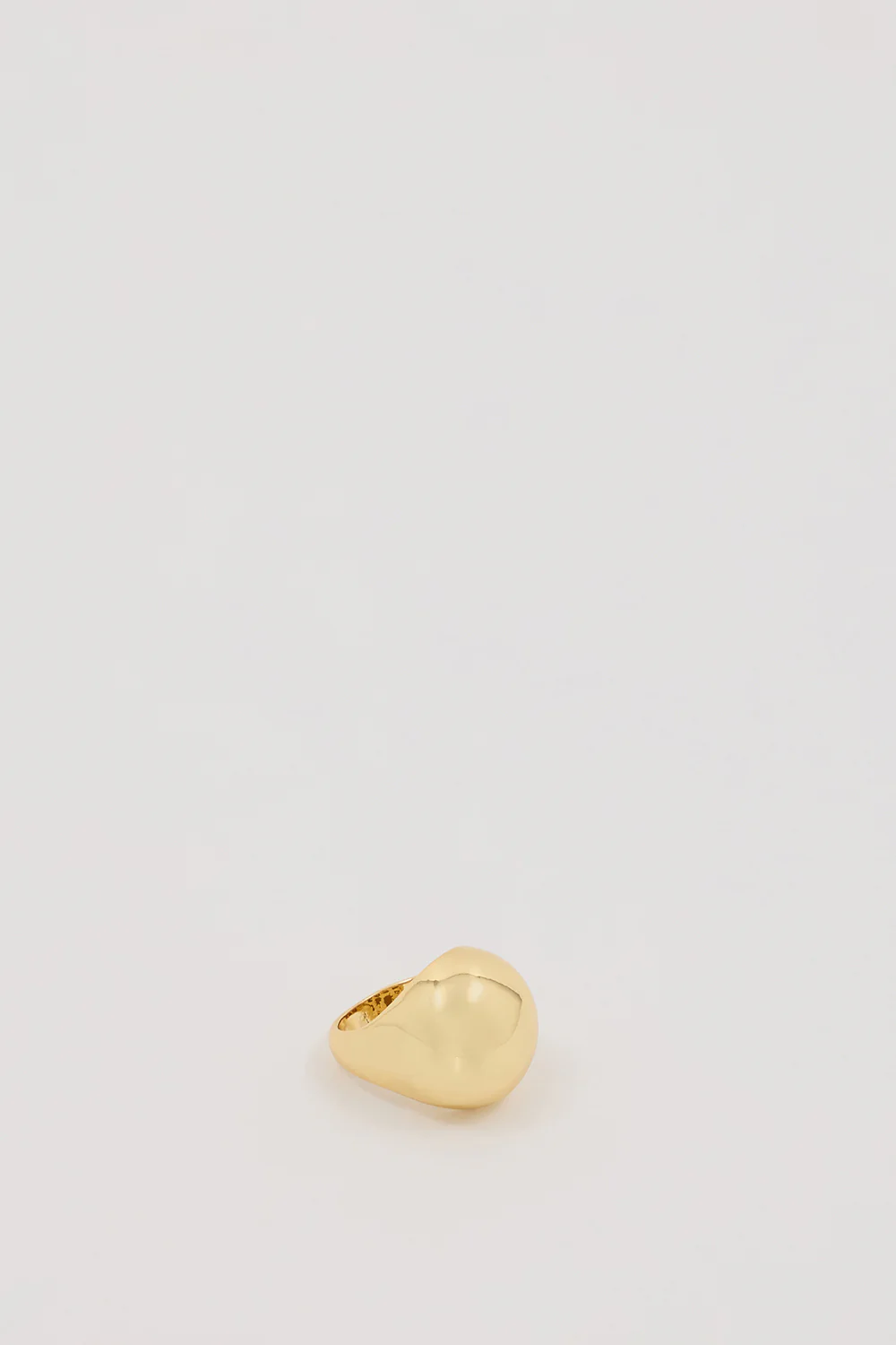 ANNA ROSSI CURVATURE GOLD RING