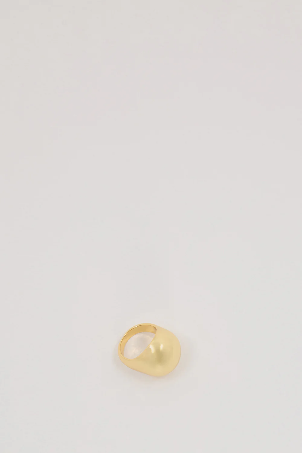 ANNA ROSSI CURVATURE GOLD RING - Image 3