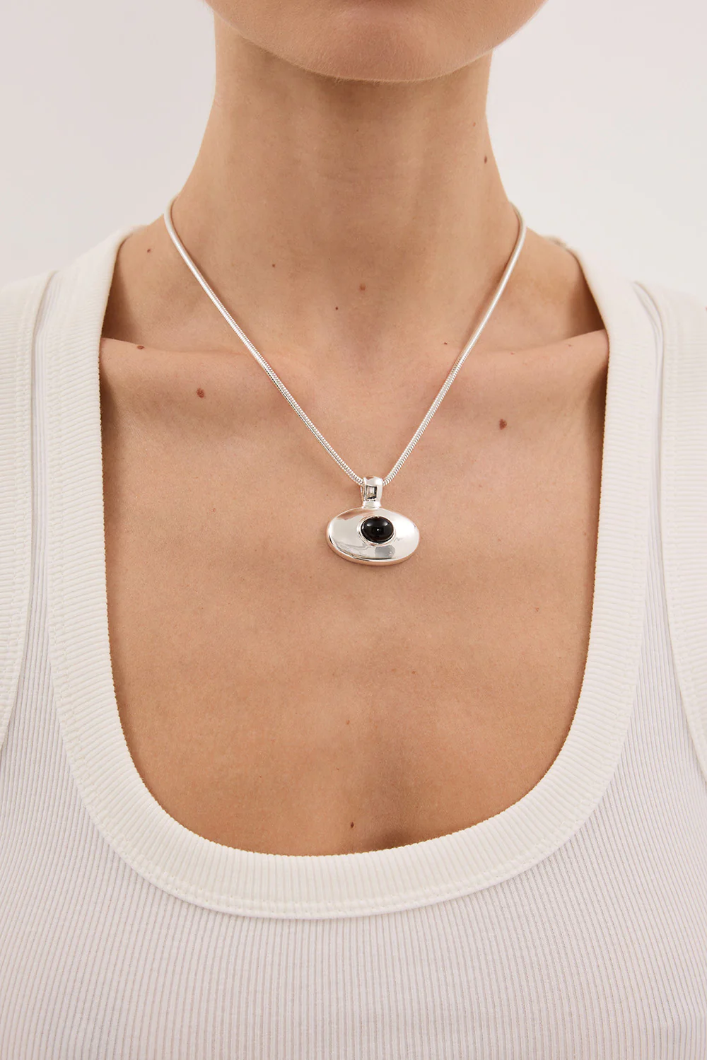 ANNA ROSSI ADA NECKLACE SILVER - Image 2