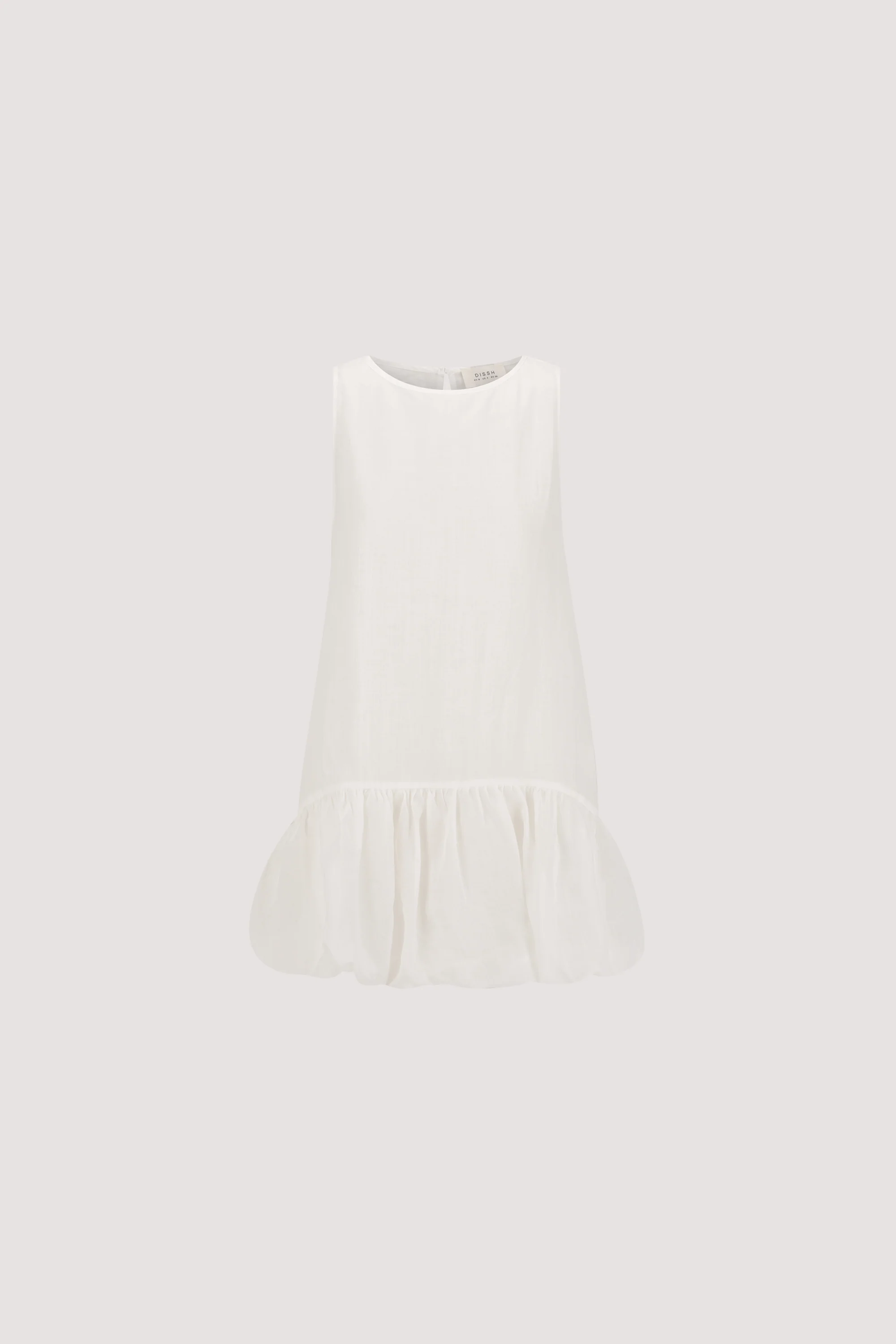 ARLO WHITE RAMIE BUBBLE MINI DRESS - Image 9