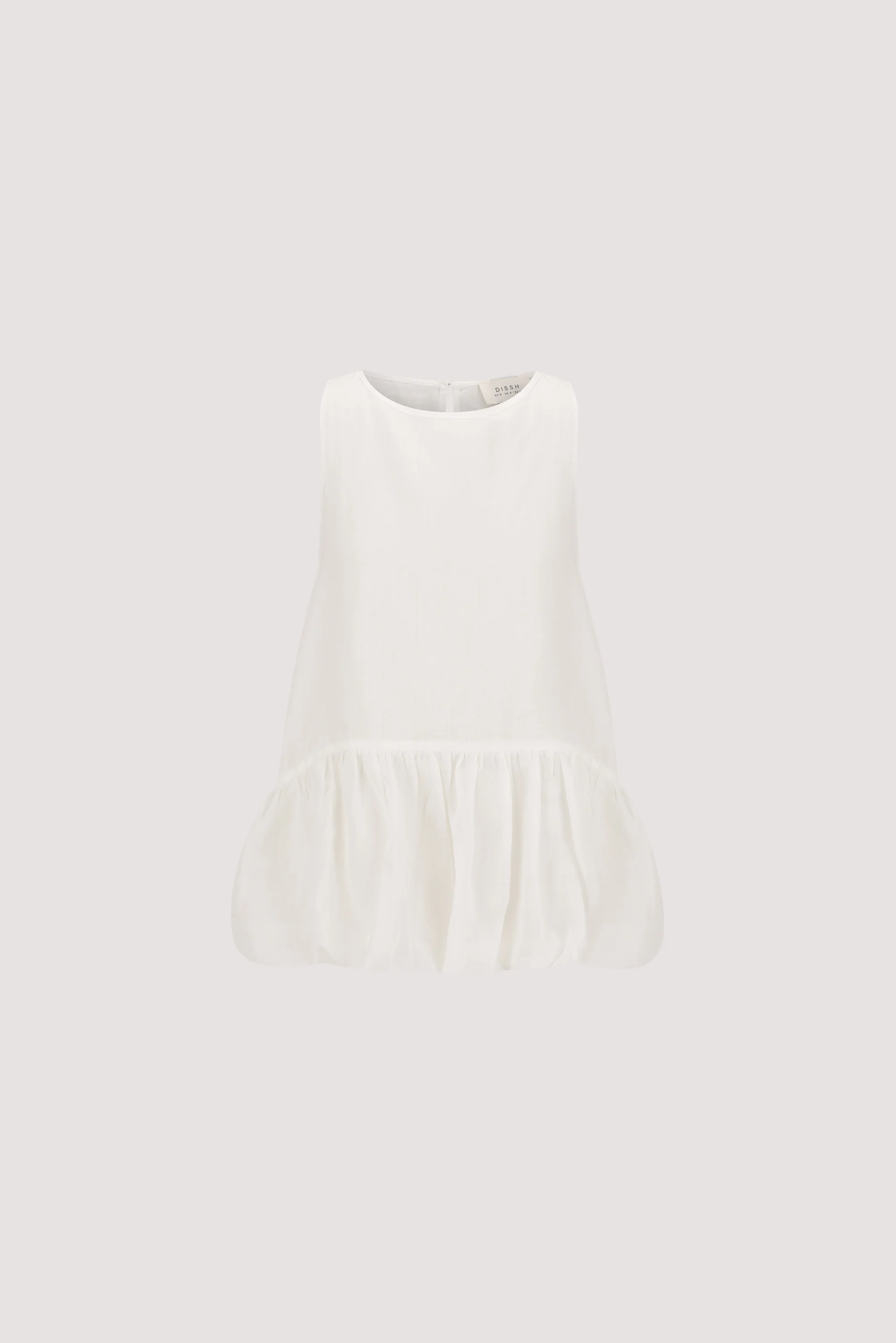 ARLO WHITE RAMIE DROP WAIST TOP - Image 8