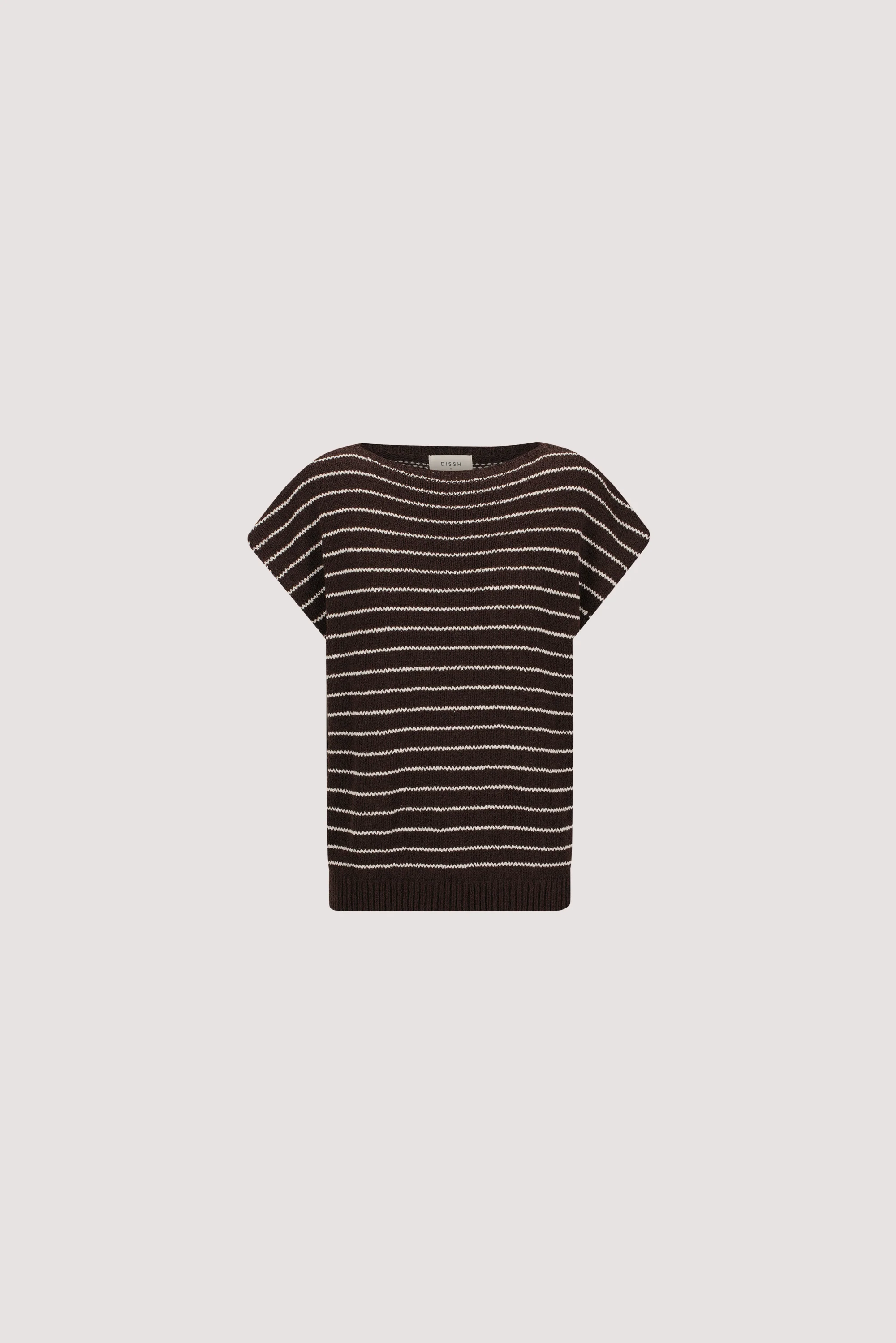 ASPEN CHOC STRIPE KNIT TOP - Image 8