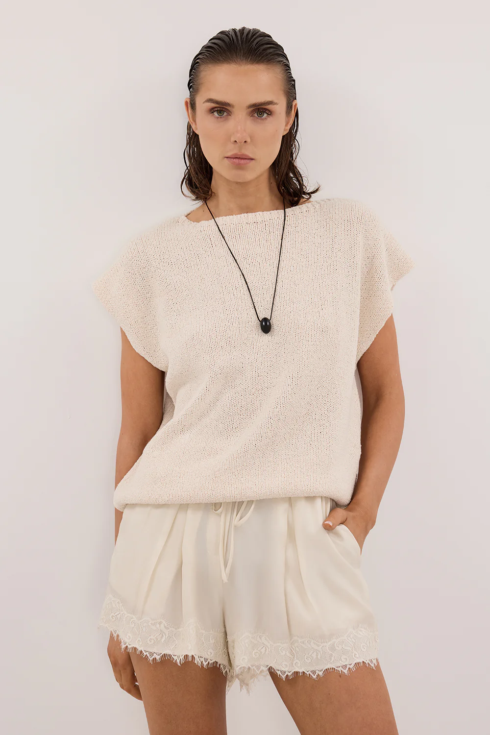 ASPEN SANDSTONE KNIT TOP - Image 2
