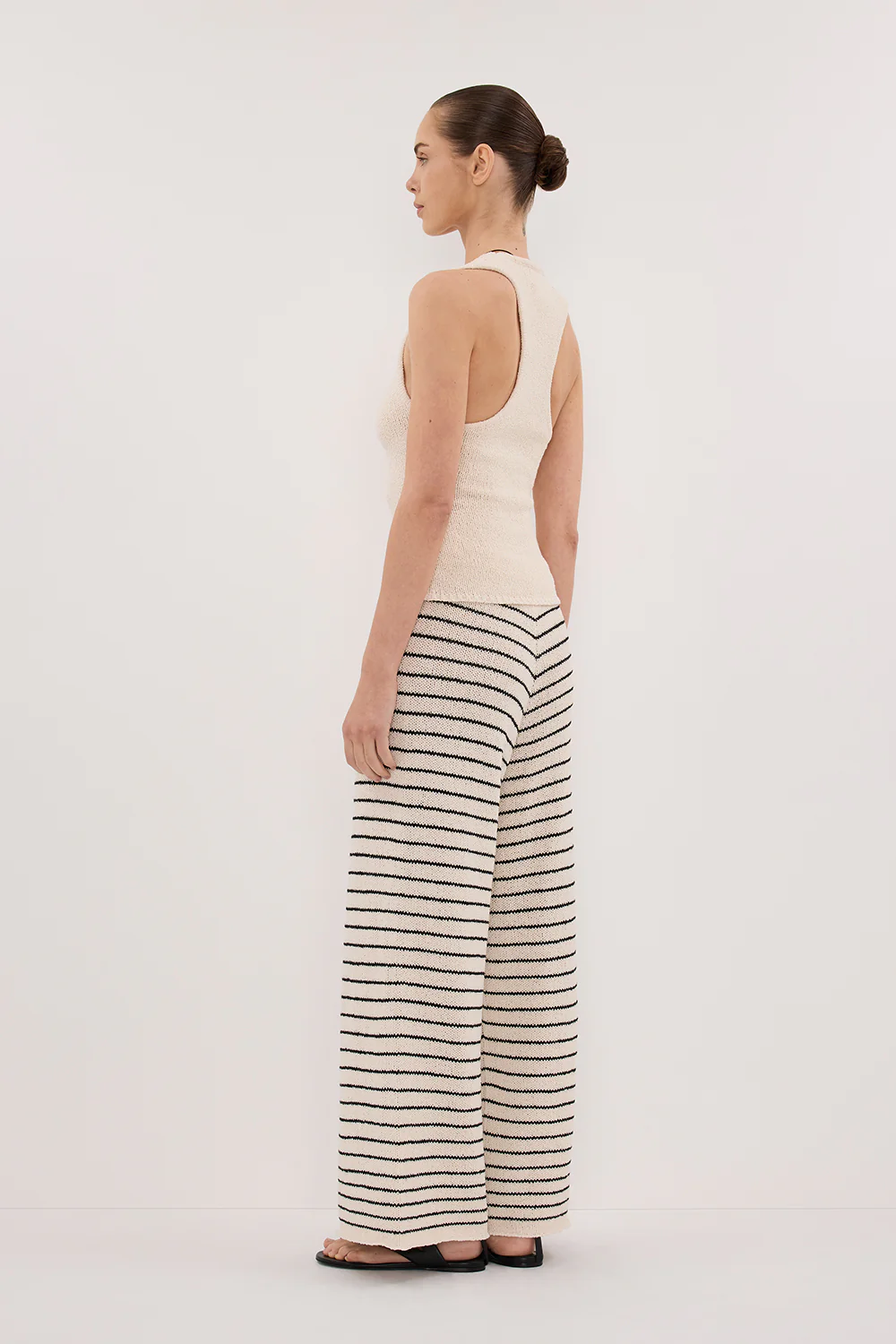 ASPEN SANDSTONE STRIPE KNIT PANT - Image 4