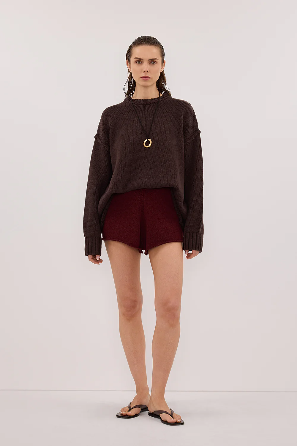 ASPEN SANGRIA KNIT SHORT