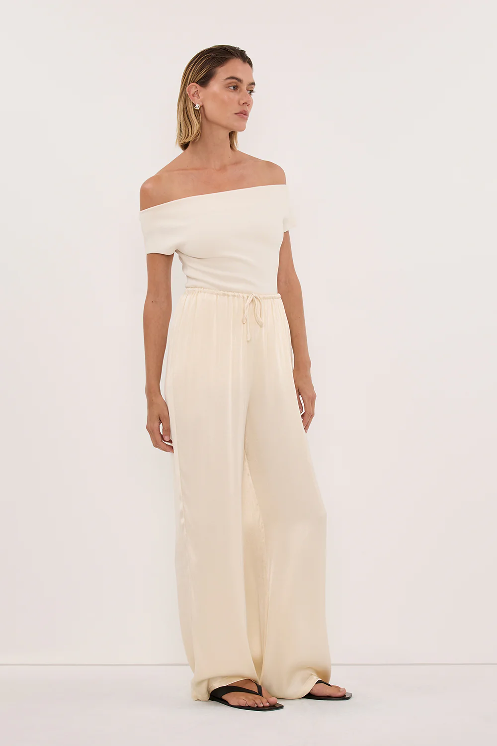 ASTRID PLASTER OFF SHOULDER KNIT TOP - Image 3