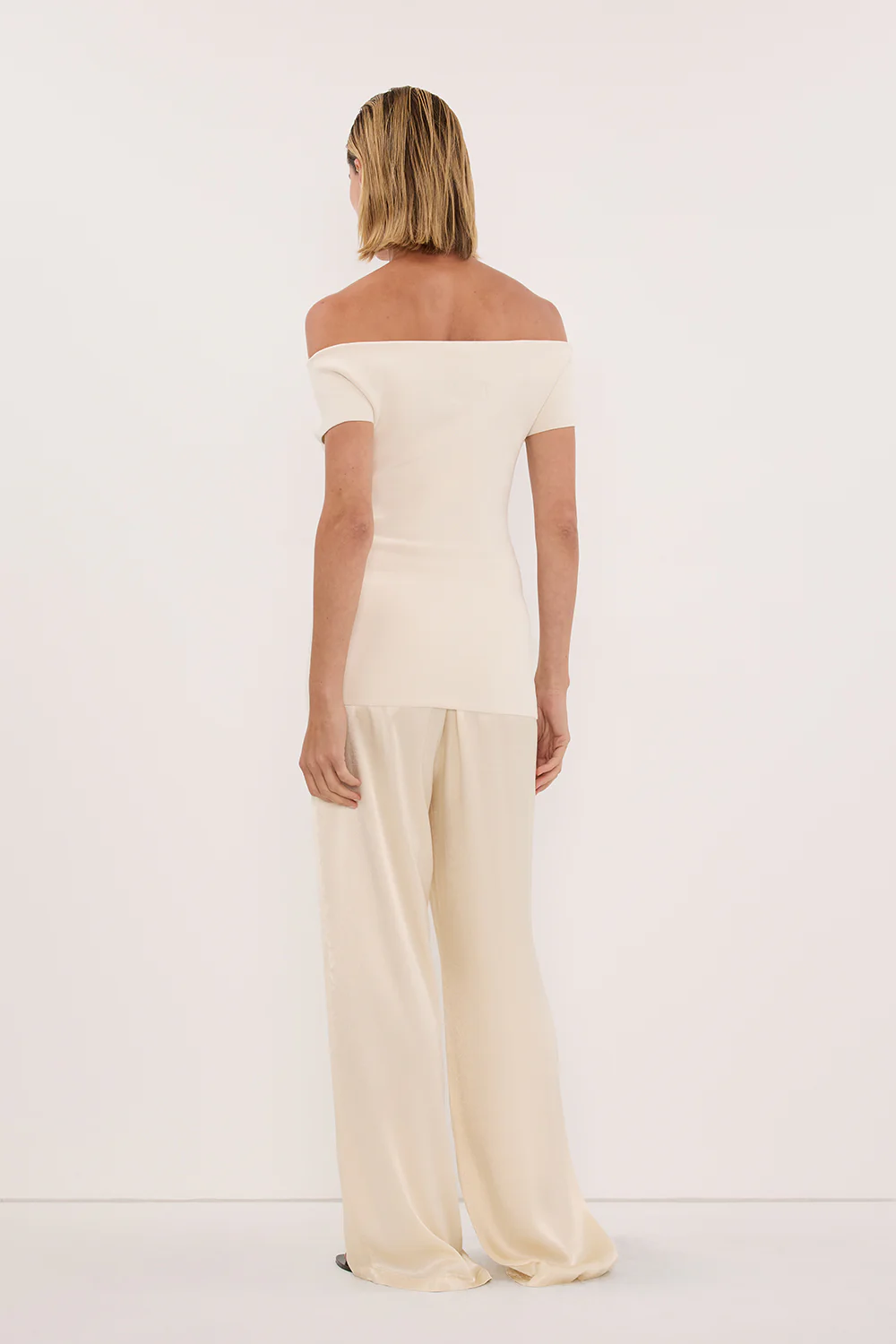 ASTRID PLASTER OFF SHOULDER KNIT TOP - Image 4