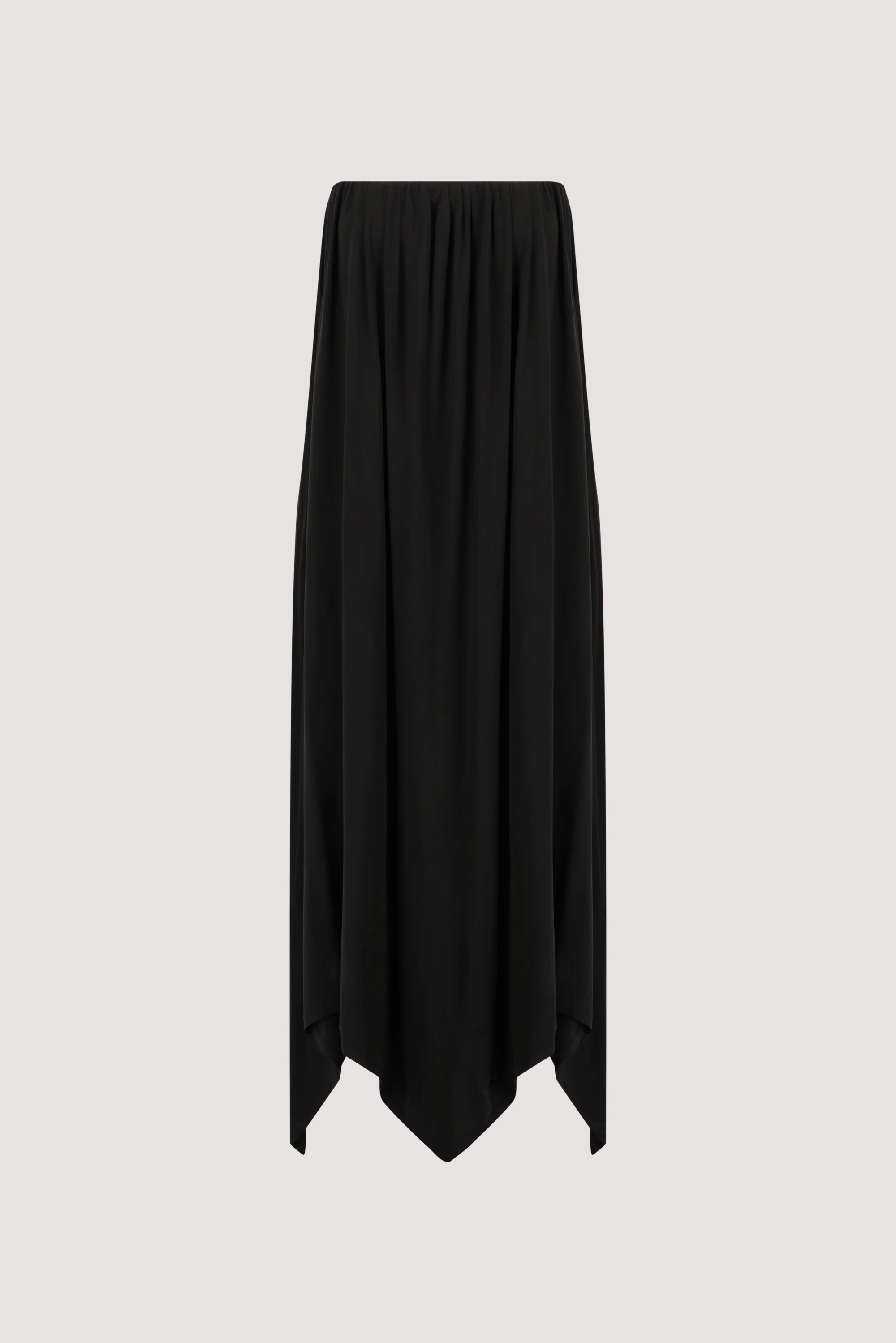 AVA BLACK STRAPELESS MIDI DRESS - Image 6
