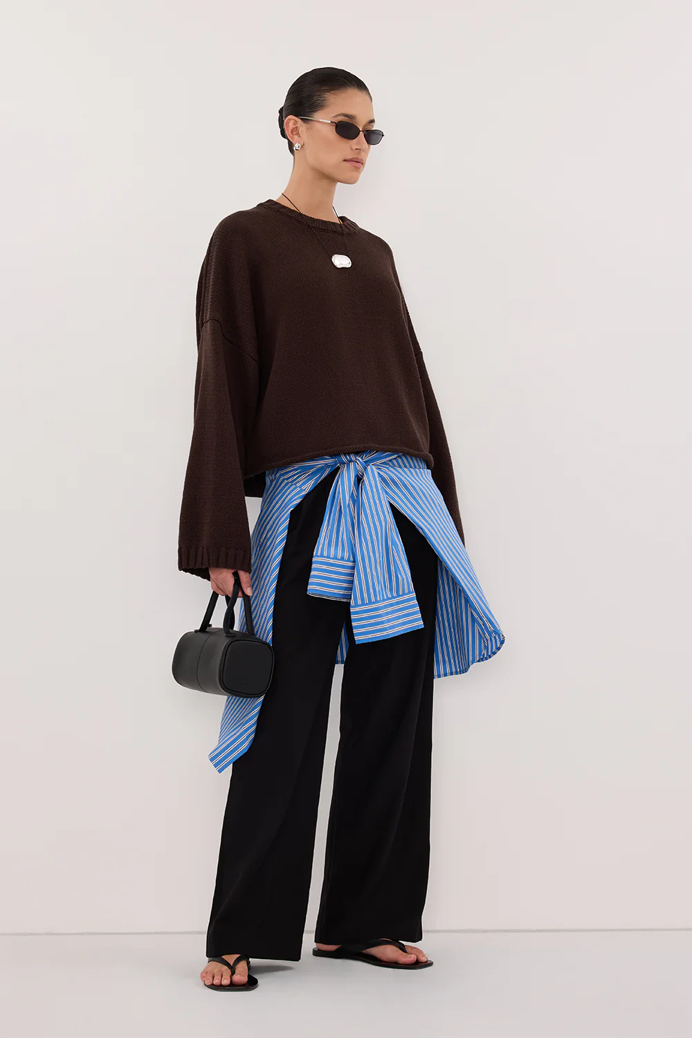 BAY CHOC KNIT JUMPER - Image 3