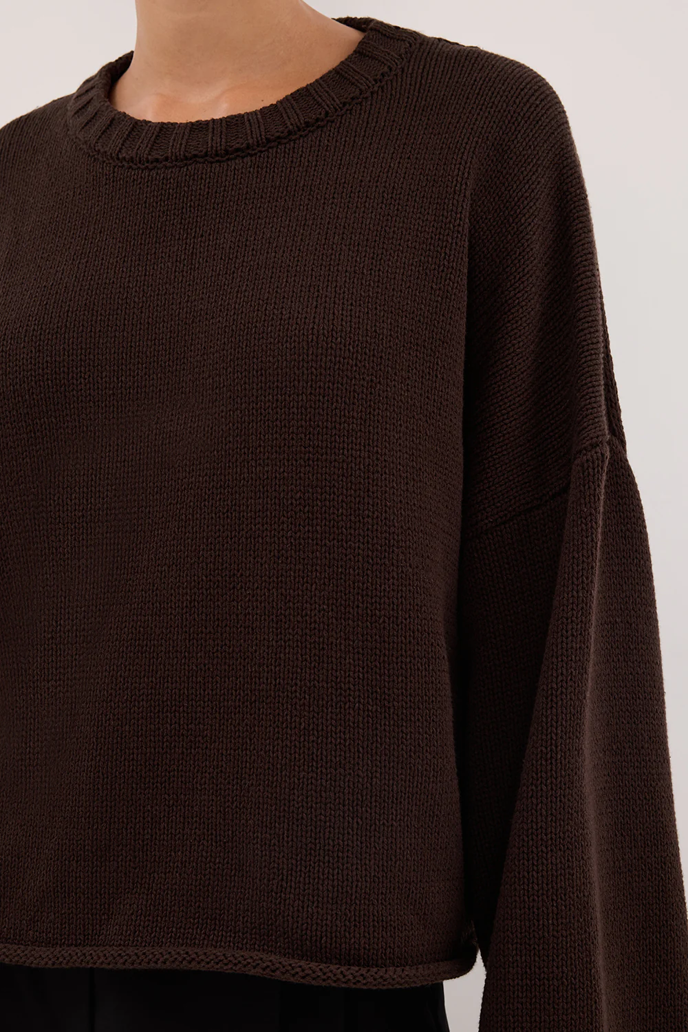 BAY CHOC KNIT JUMPER - Image 5