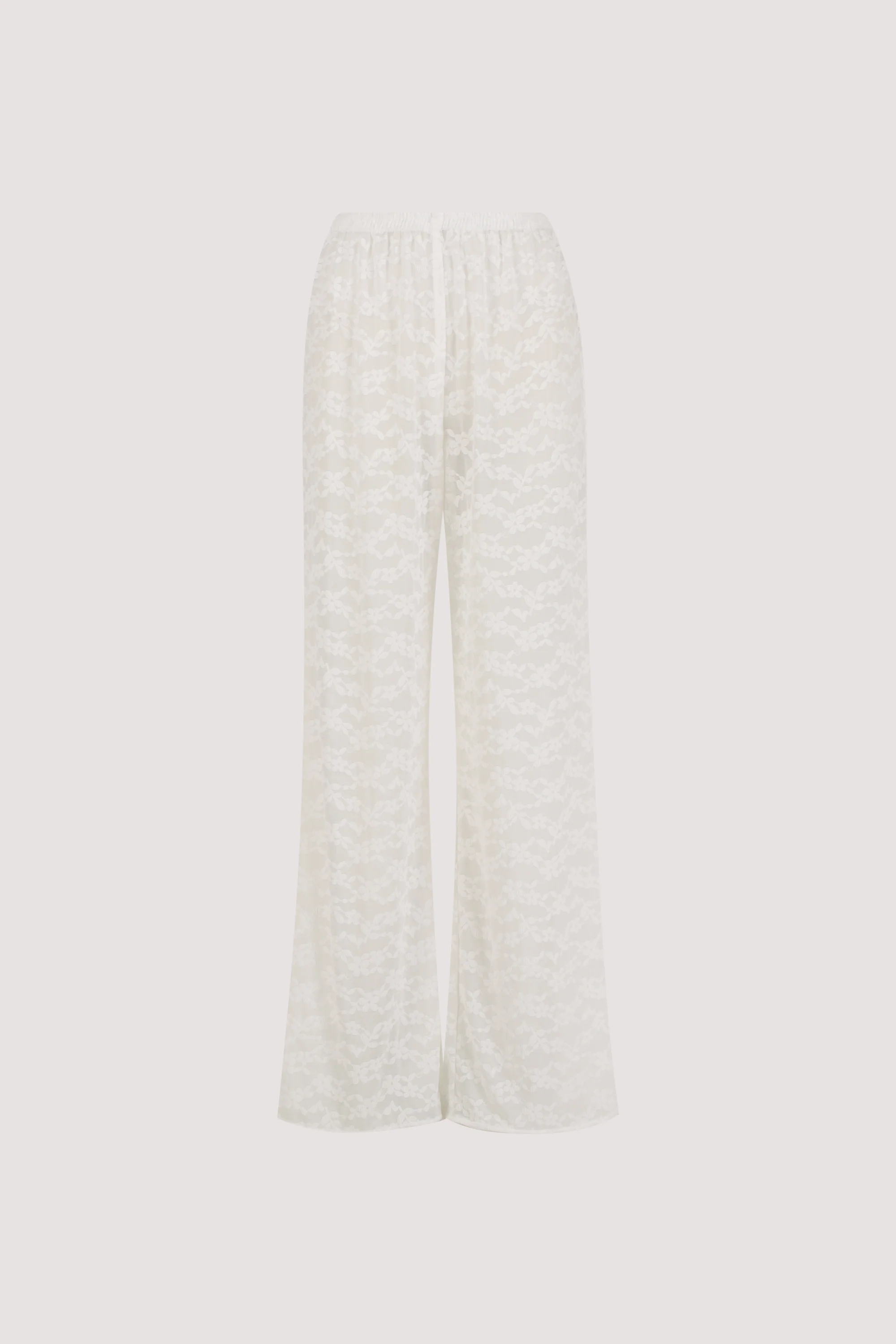 BELLE WHITE LACE PANT - Image 7
