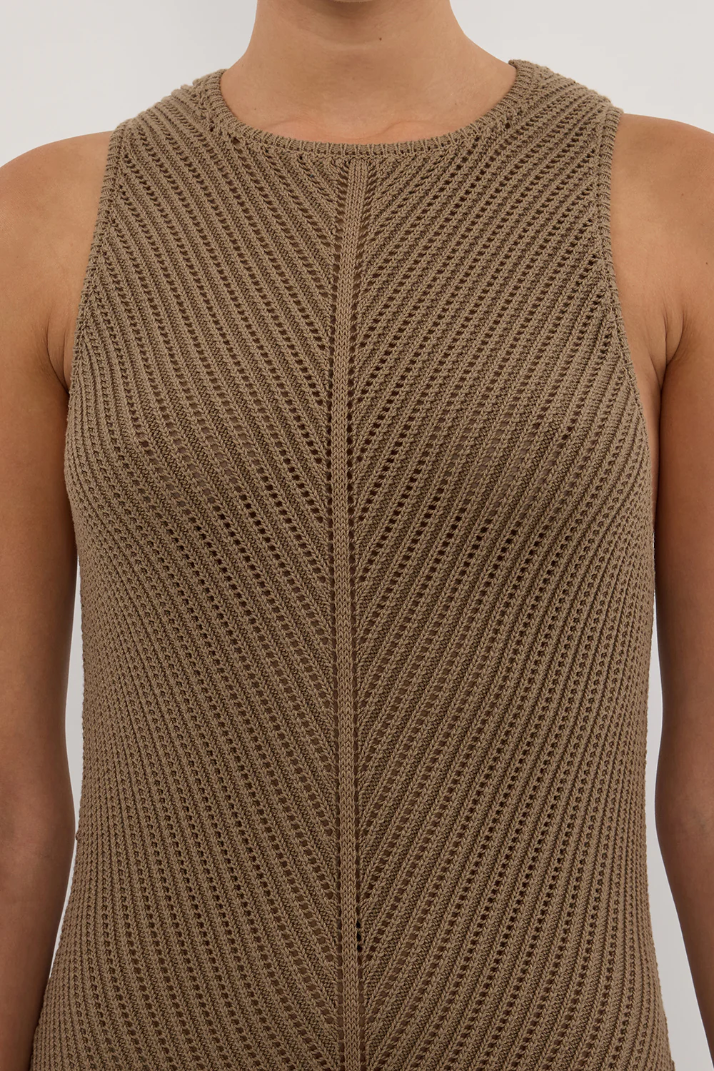 BLOOM OLIVE CROCHET MAXI DRESS - Image 5