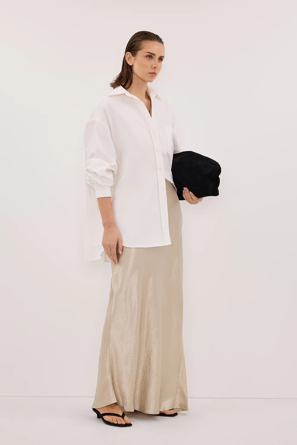BREANNA PUMICE JACQUARD MAXI SKIRT - Image 3