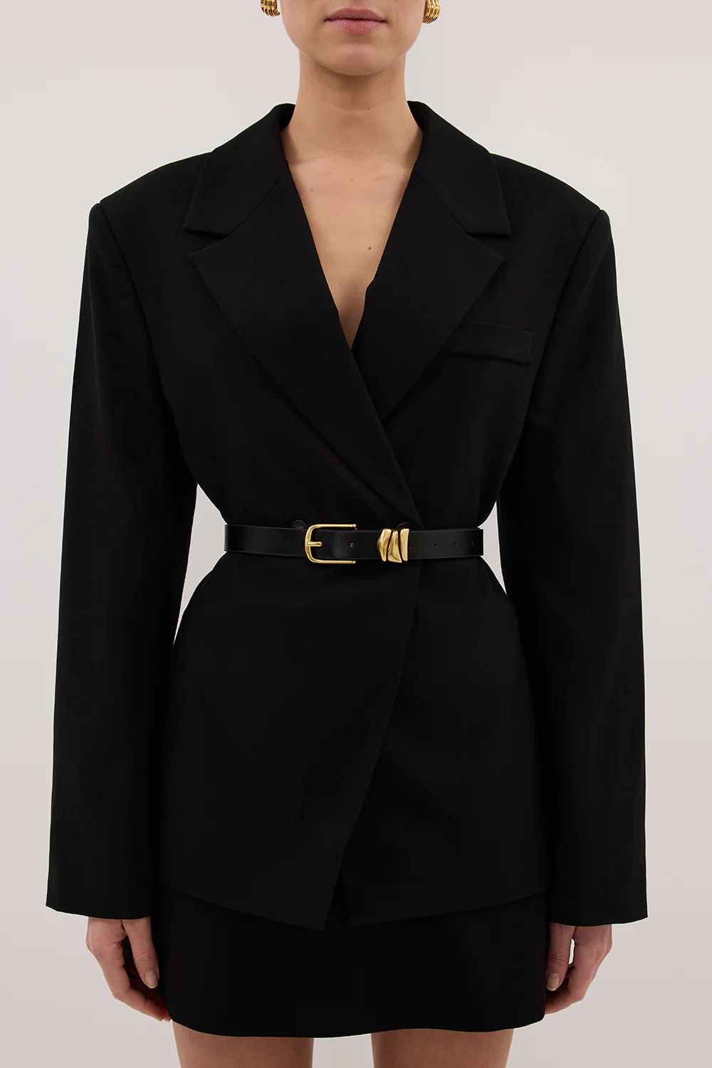 BRIE LEON ORGANICA BELT BLACK GOLD - Image 2