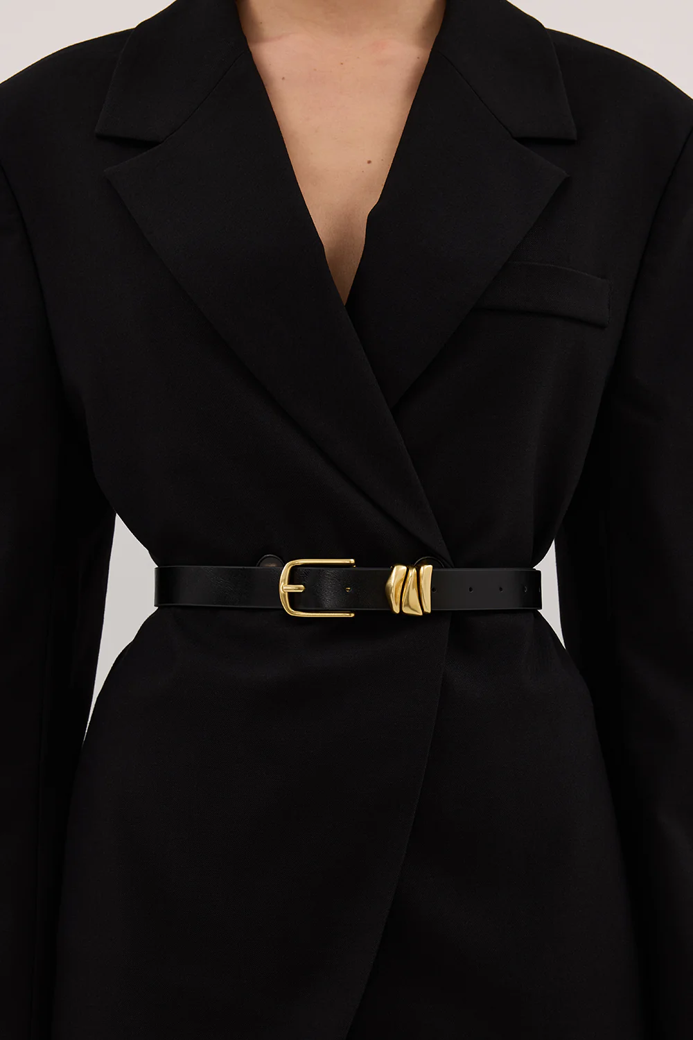 BRIE LEON ORGANICA BELT BLACK GOLD - Image 3