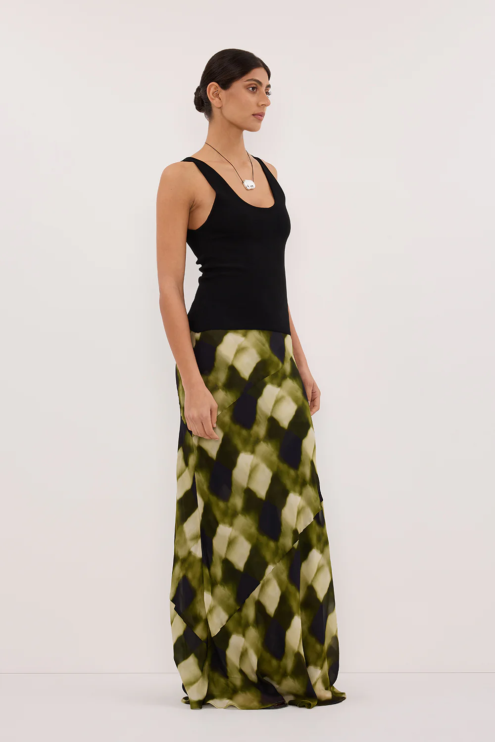BRONX MOSS MIDI SKIRT - Image 3