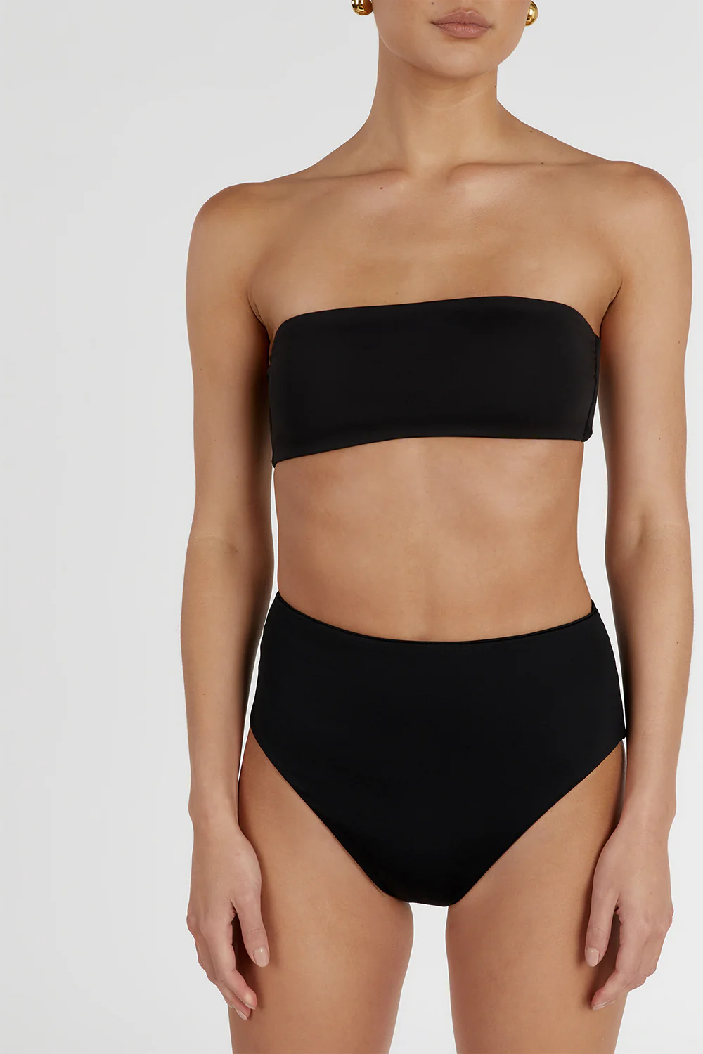CALLIE BLACK HIGH WAISTED BRIEF - Image 5