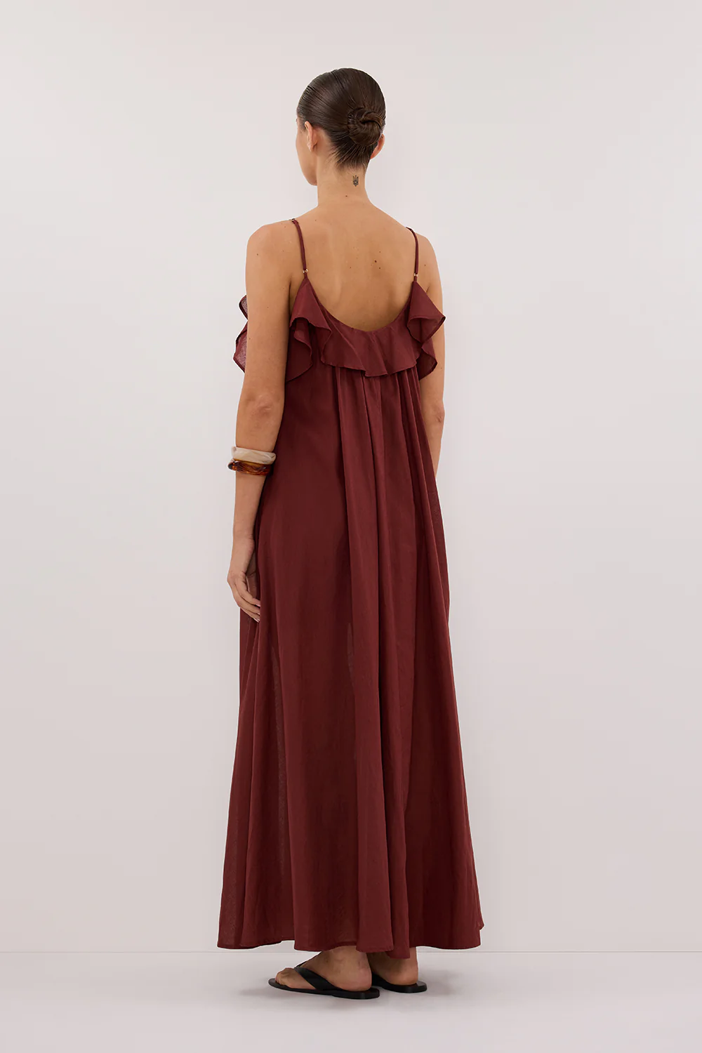 CAPRI SAHARA LINEN BLEND MAXI DRESS - Image 4