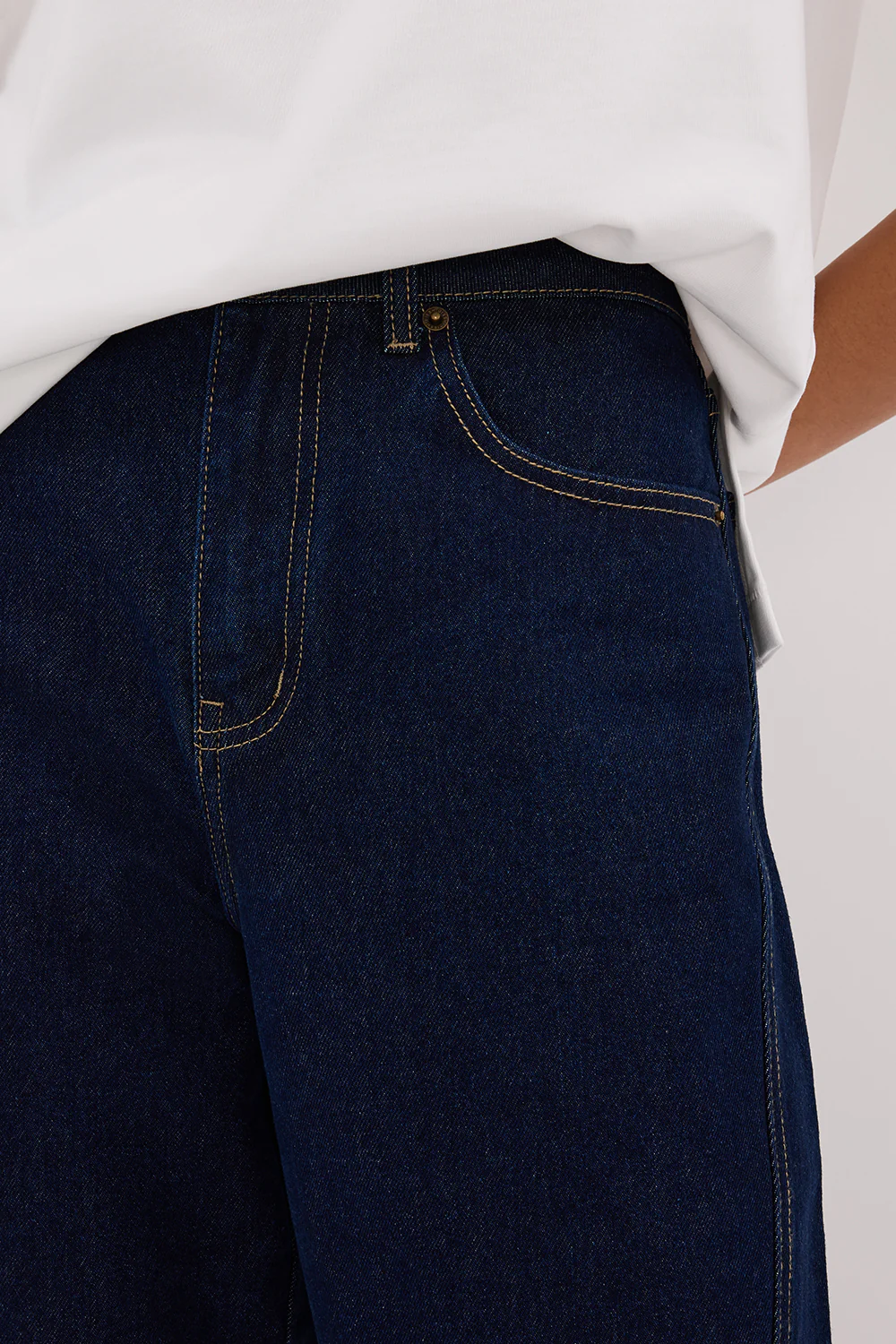 CARSON INDIGO TALL WIDE LEG JEAN - Image 5
