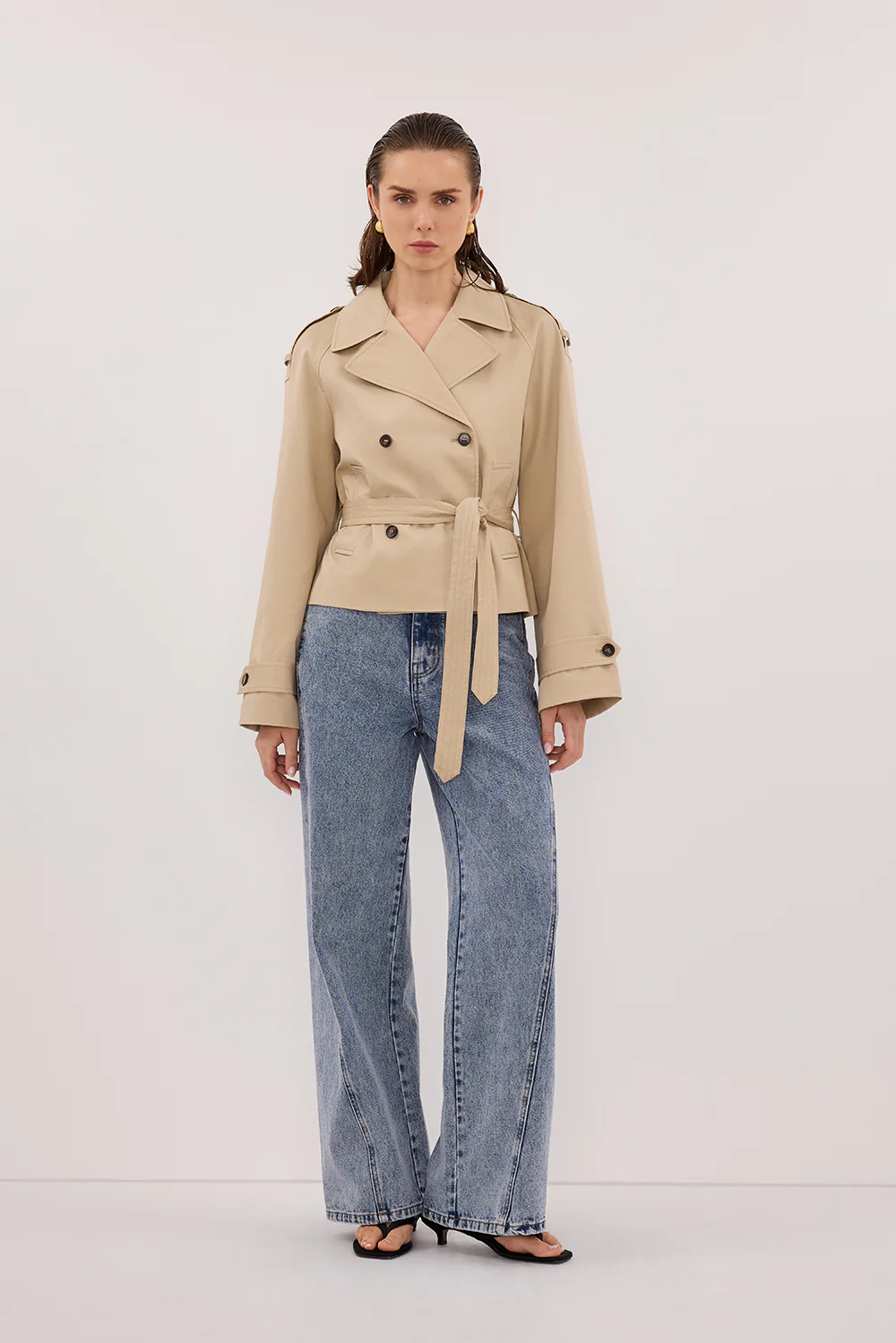 CARSON MID BLUE WIDE LEG JEAN - Image 6