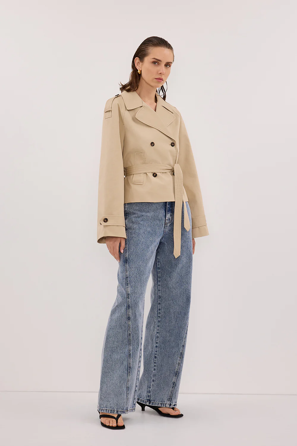 CARSON MID BLUE WIDE LEG JEAN - Image 7