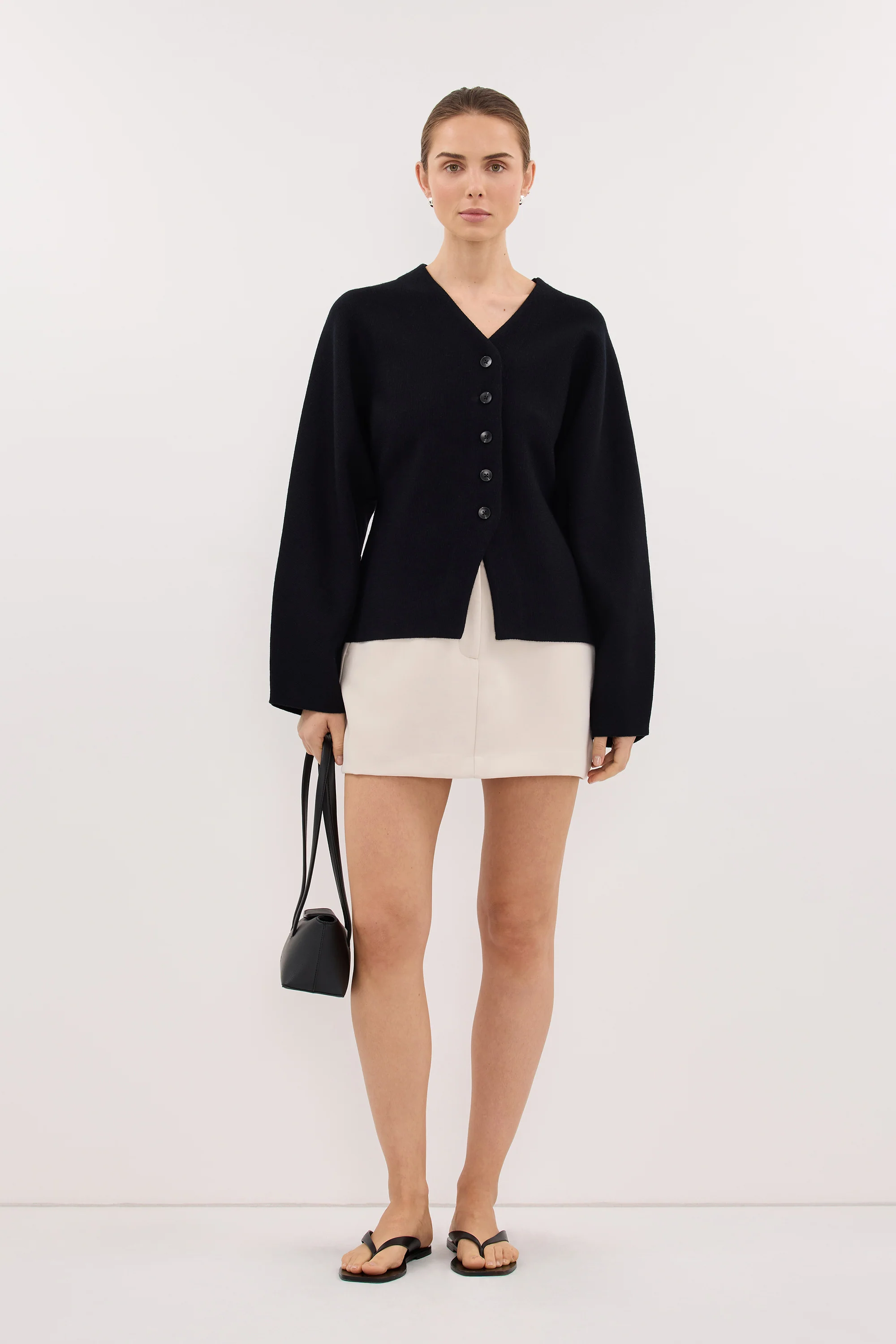 CHELSEA BONE TAILORED SKORT