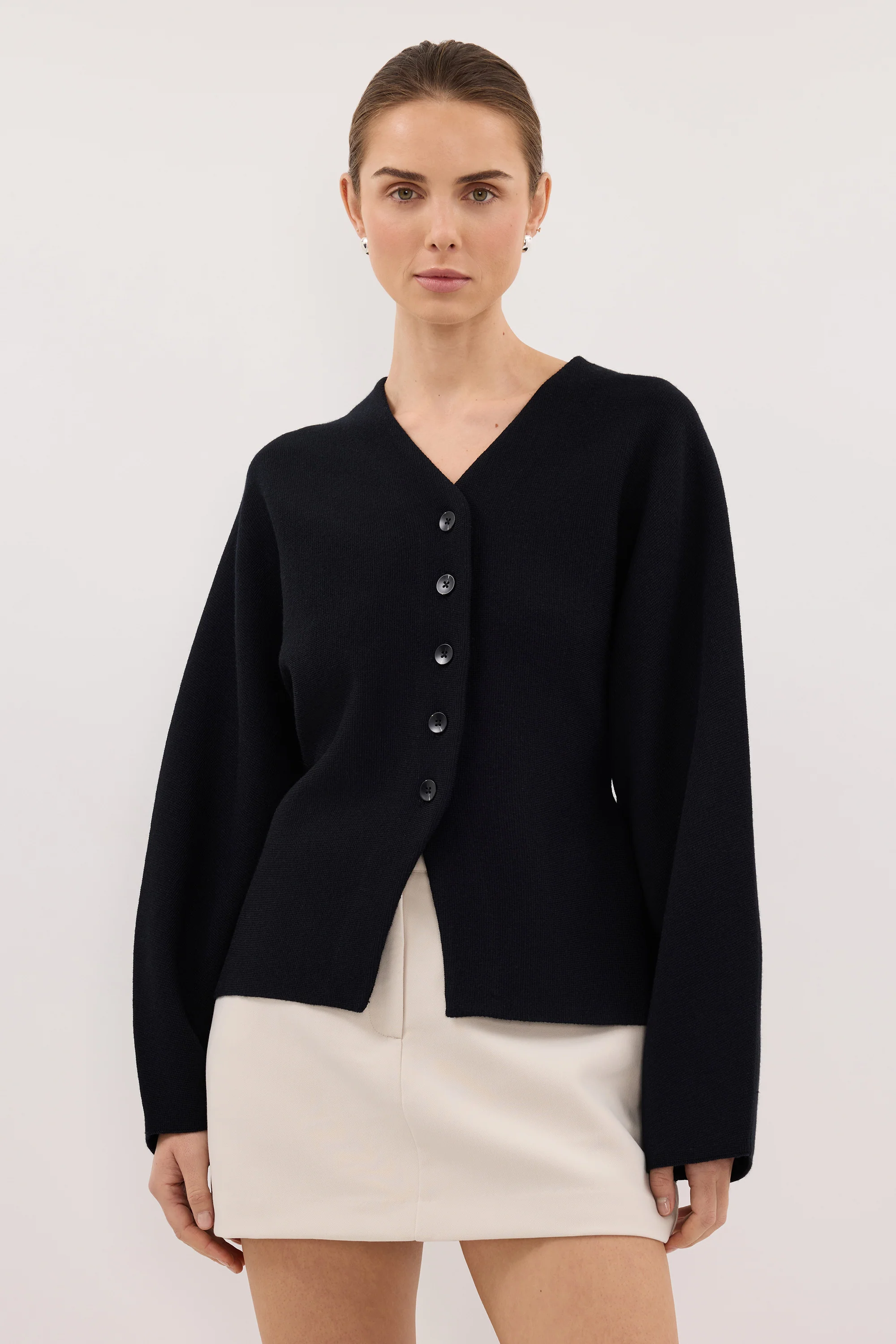 CHELSEA BONE TAILORED SKORT - Image 2
