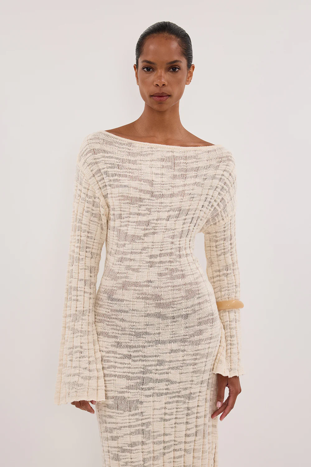 CIA NATURAL LONG SLEEVE MAXI DRESS - Image 2