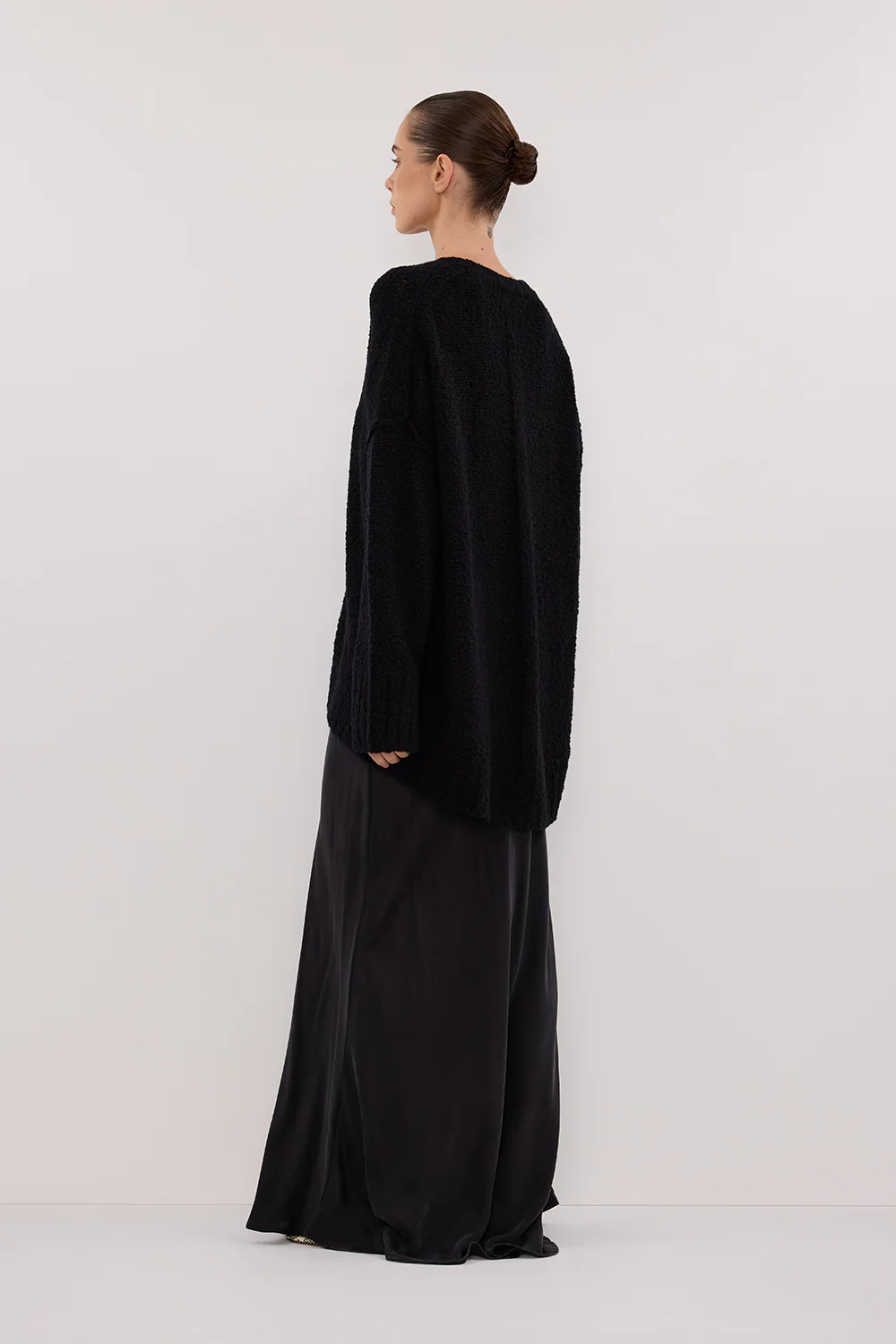 CICI BLACK LONGLINE JUMPER - Image 4