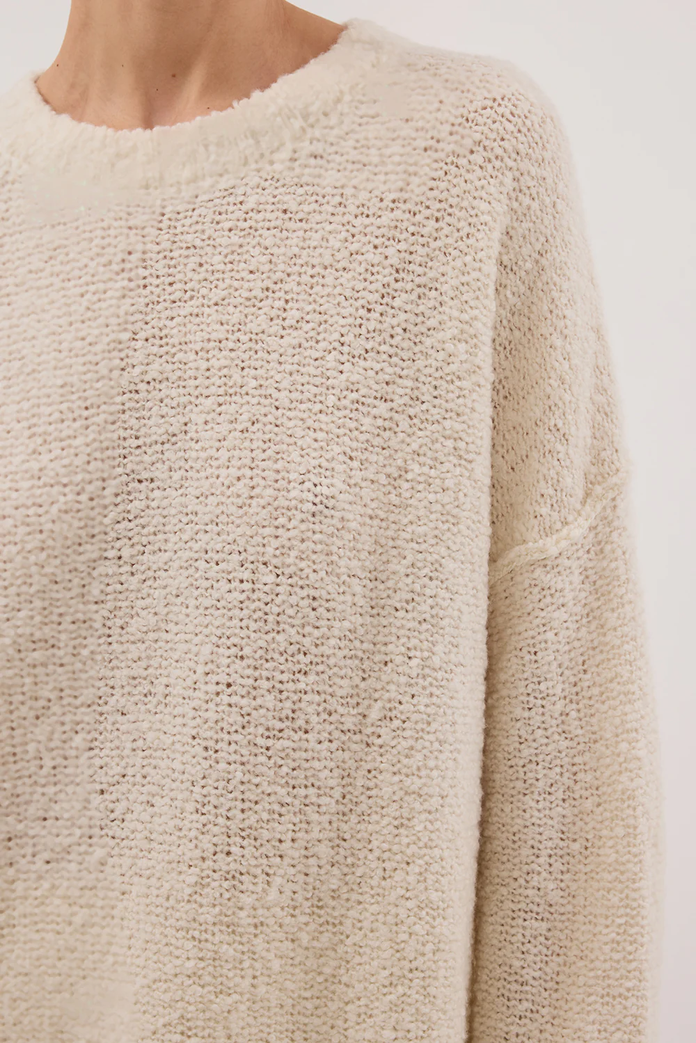 CICI CREAM LONGLINE JUMPER - Image 5