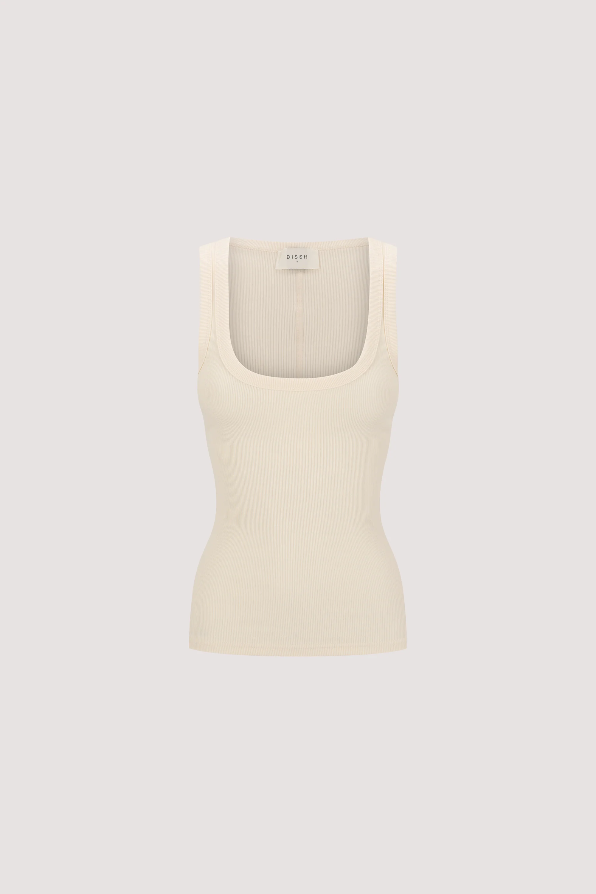 CLARA SANDSTONE SCOOP NECK TANK TOP - Image 6