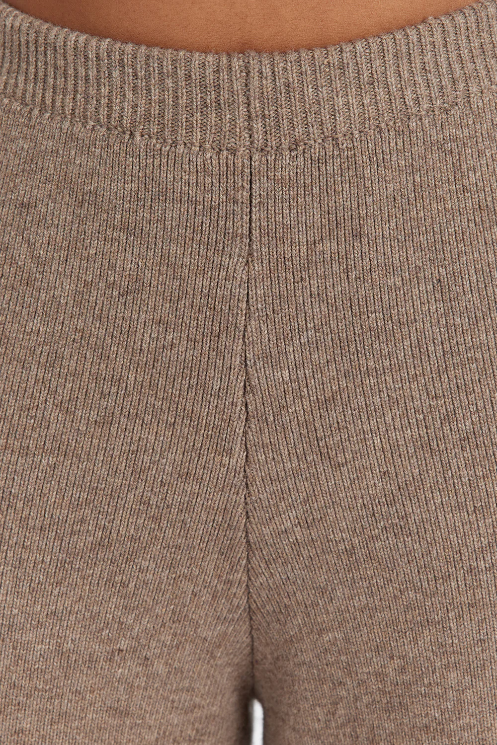 CLEMENCE CHOC MARLE KNIT PANT - Image 5