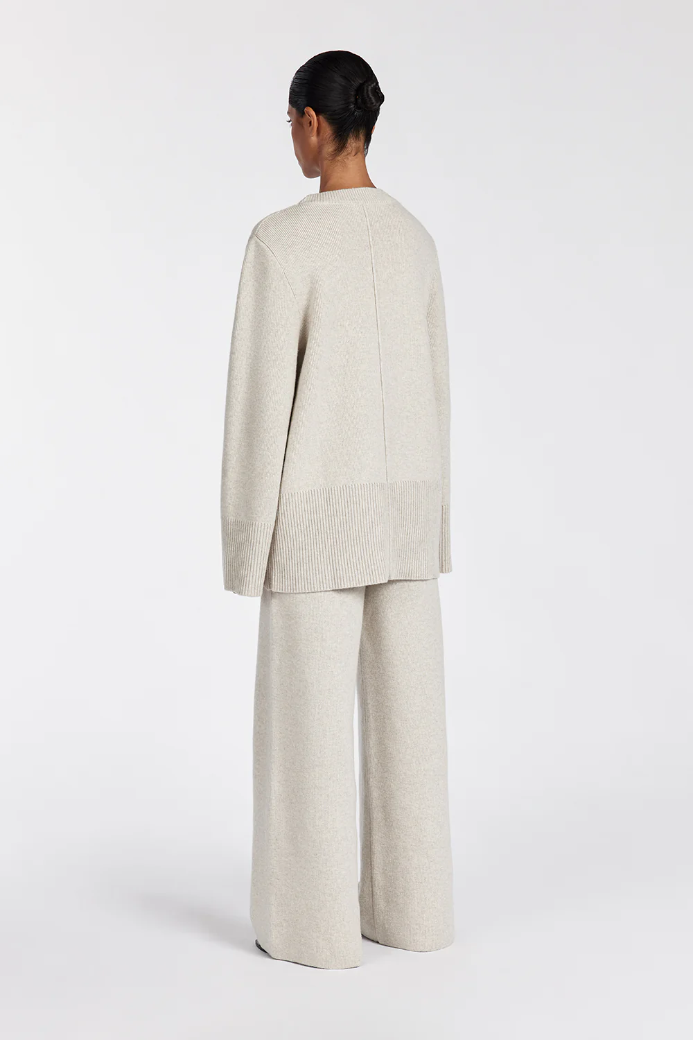 CLEMENCE OAT MARLE KNIT PANT - Image 5