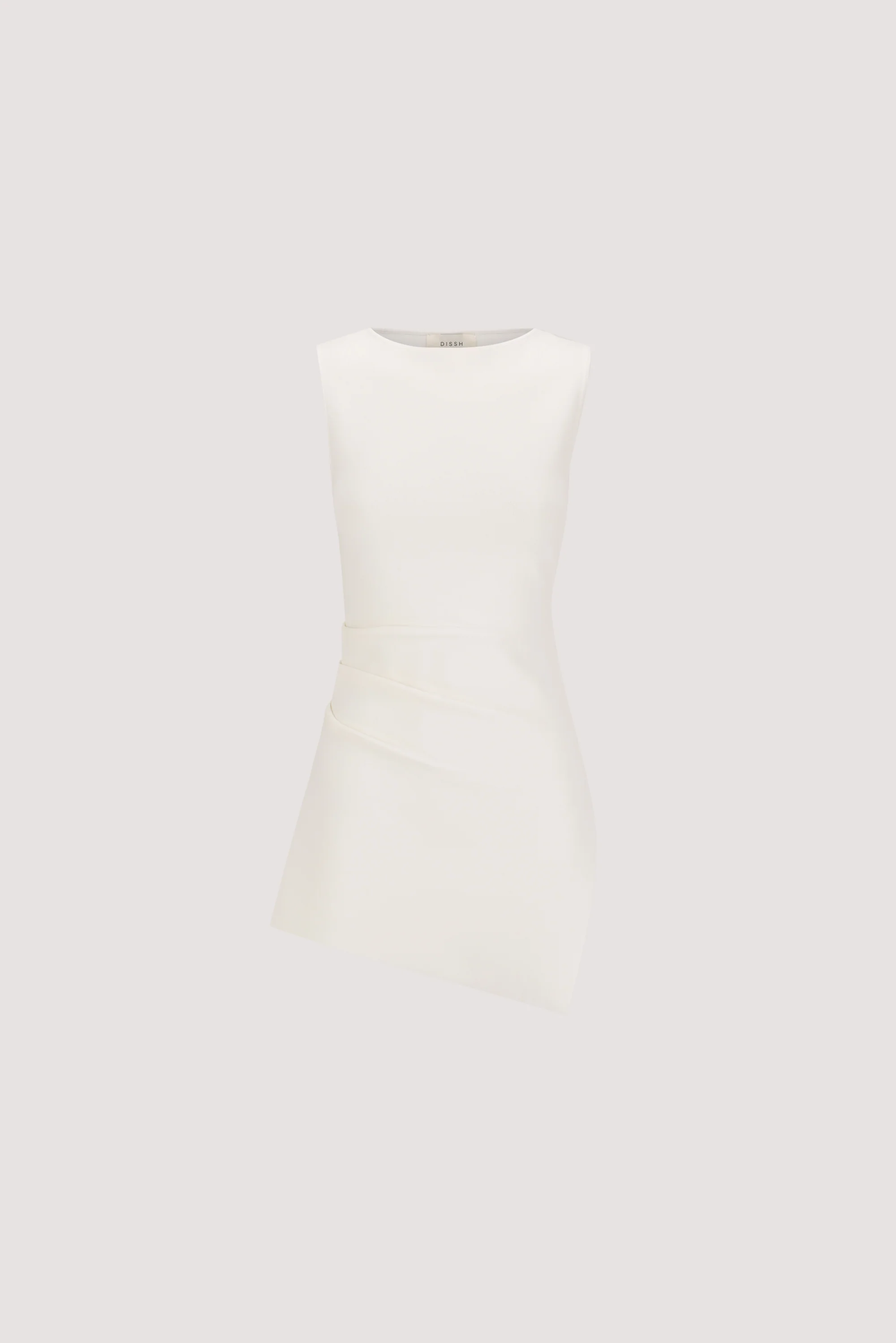CLEO WHITE SLEEVELESS LONGLINE KNIT TOPĀ - Image 6