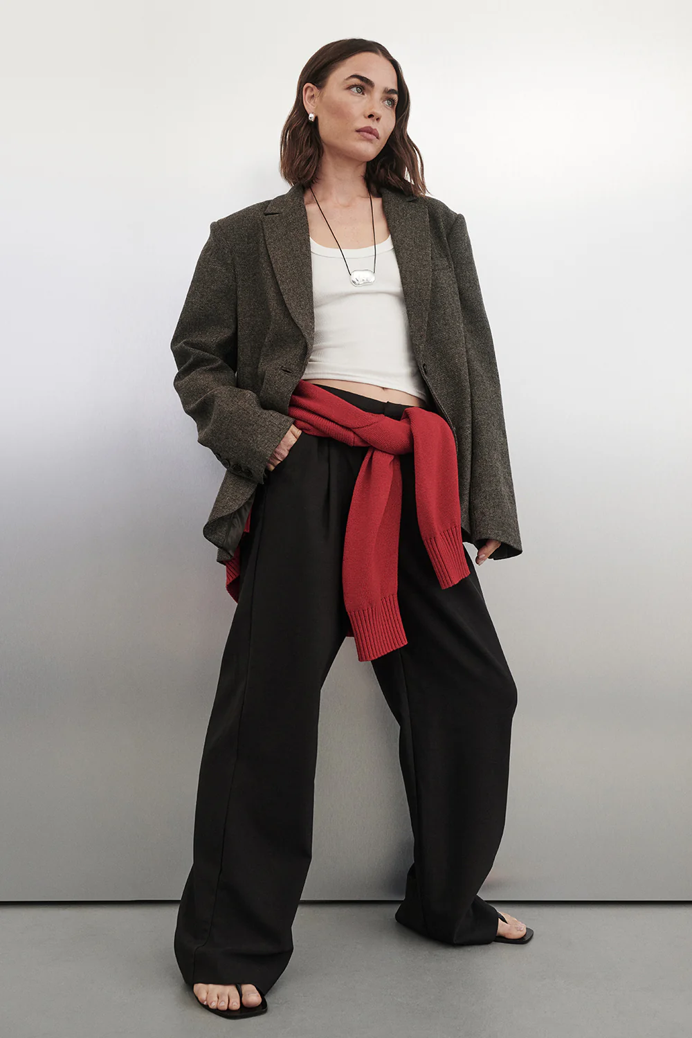 CYRUS BLACK TAILORED PANT - Image 2