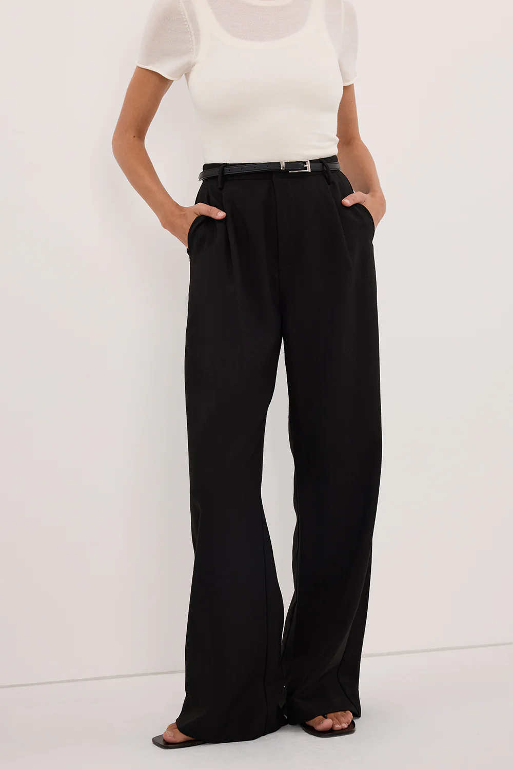 CYRUS BLACK TAILORED PANT - Image 3