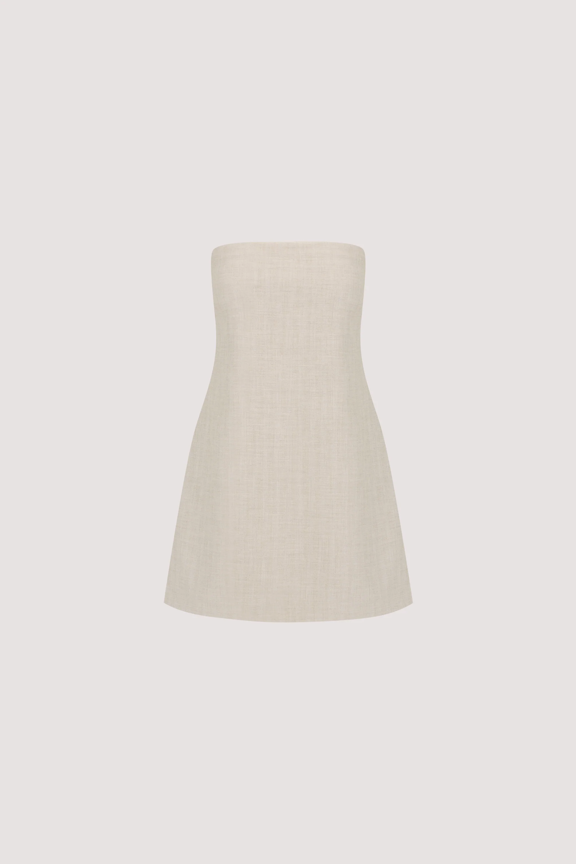 CYRUS NATURAL STRAPLESS TUNIC TOP - Image 8