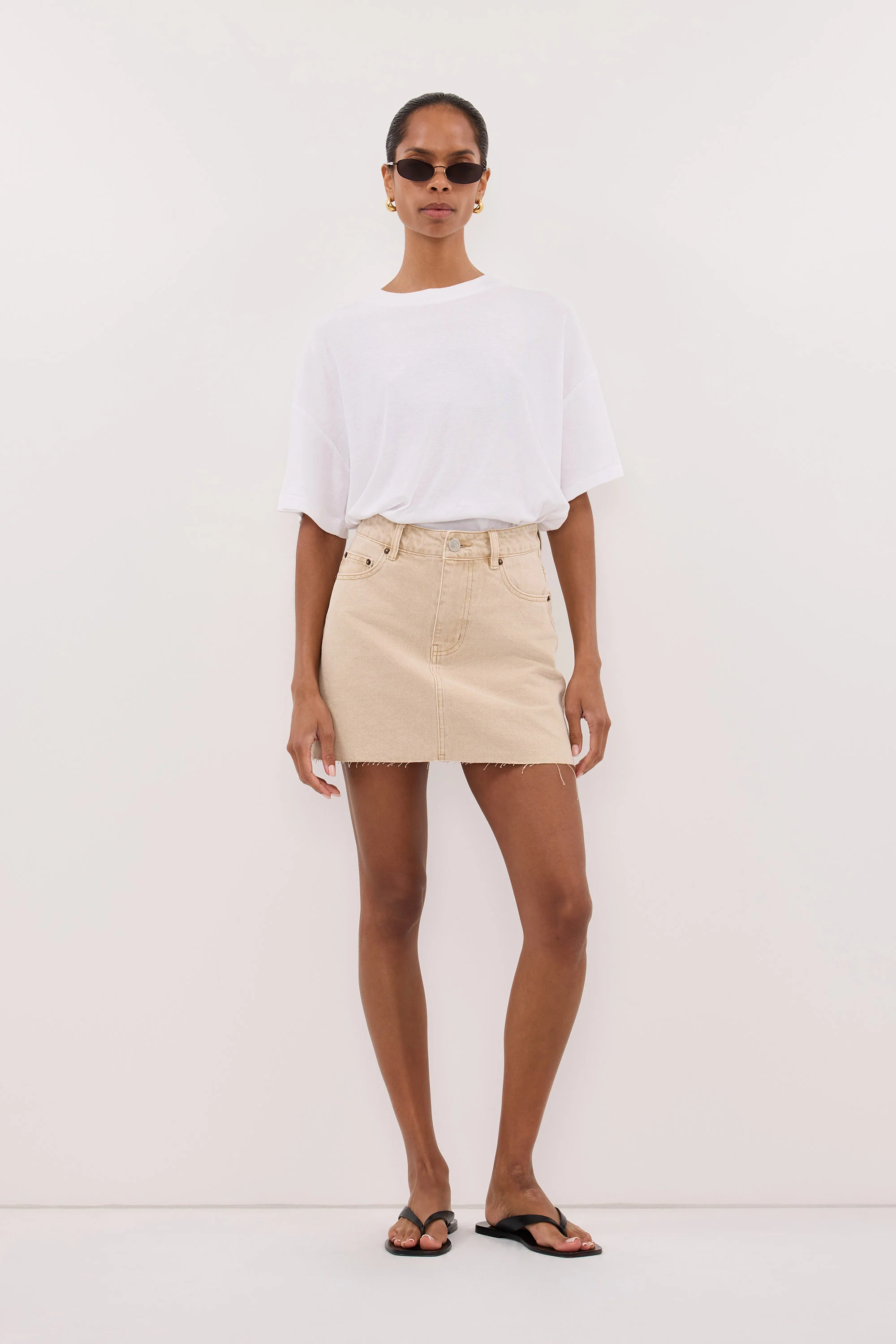DANA BUFF DENIM SKIRT
