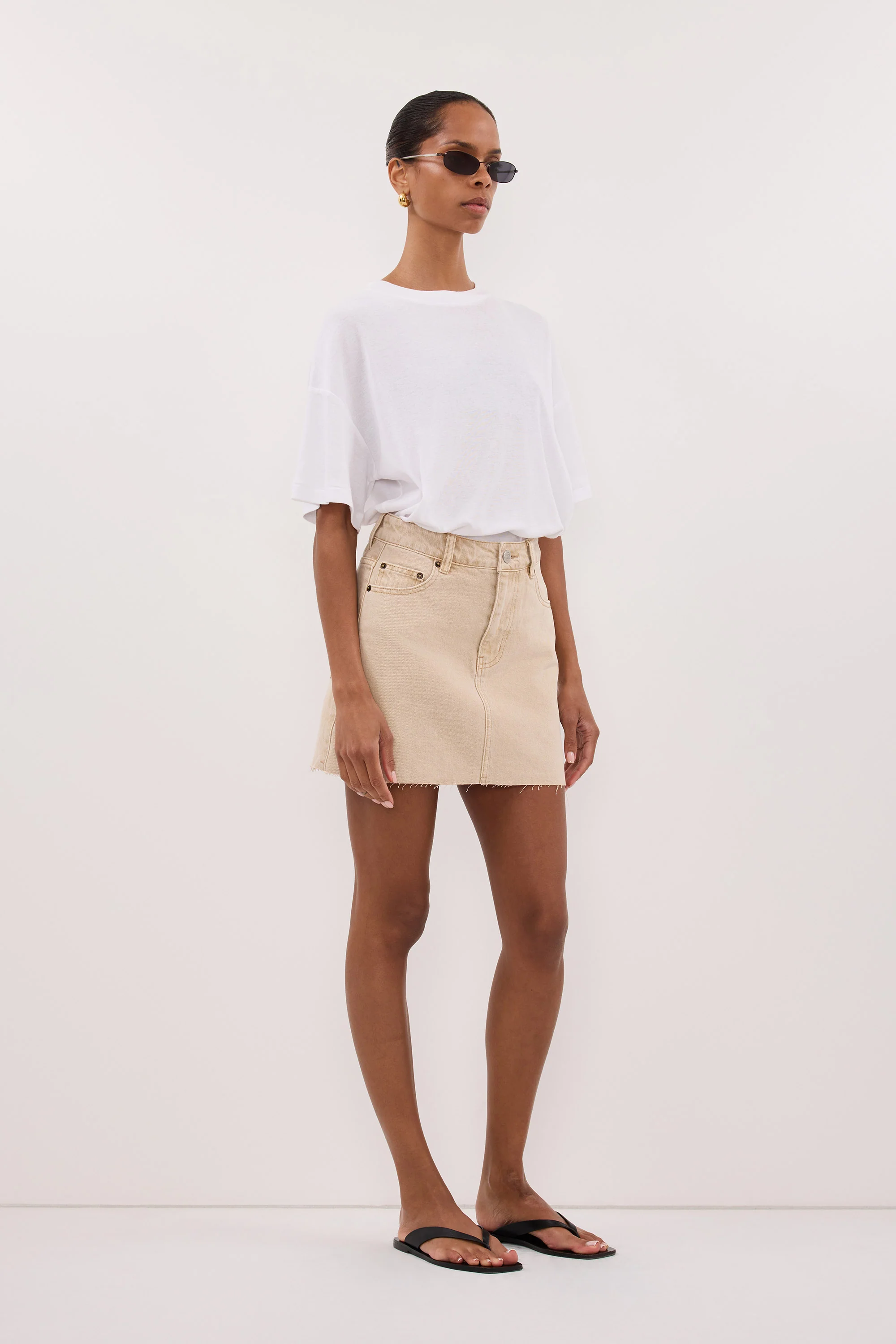 DANA BUFF DENIM SKIRT - Image 3