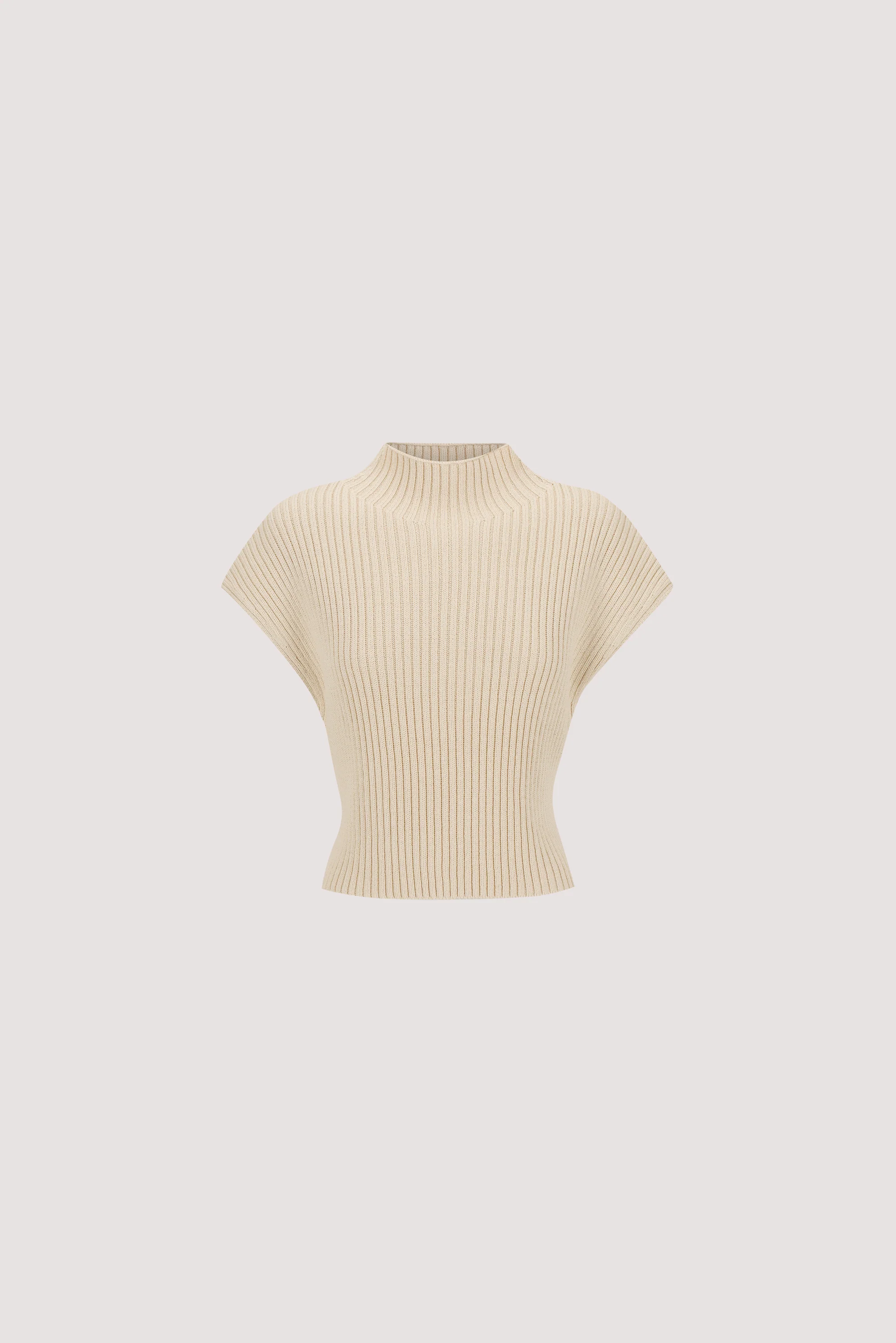 DELLA NATURAL KNIT TOP - Image 6