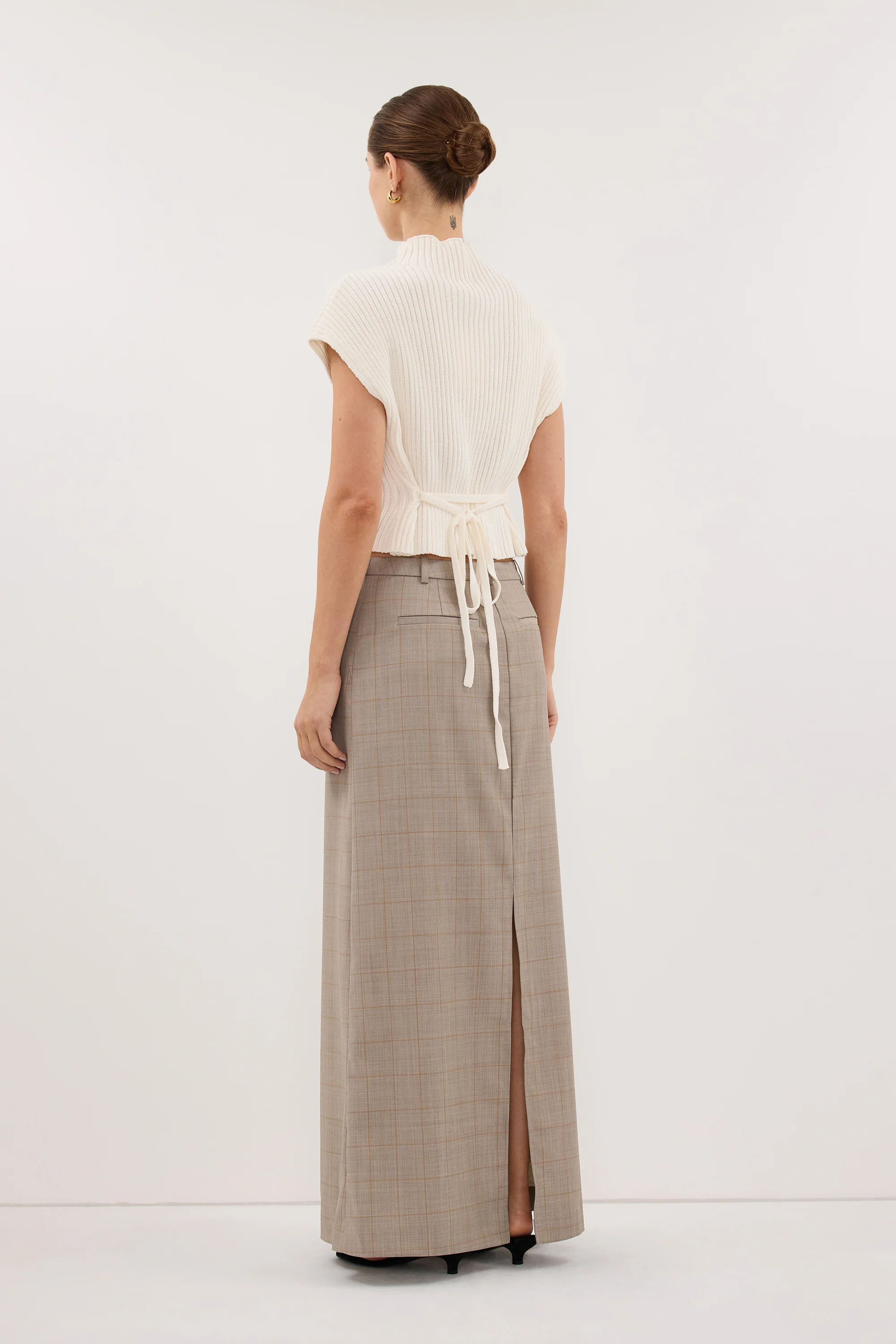 DELLA OFF WHITE KNIT TOP - Image 4